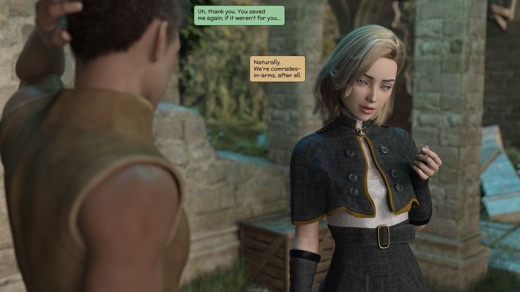 My Comrade Is An Elven Prince [Kizaru3D] 124