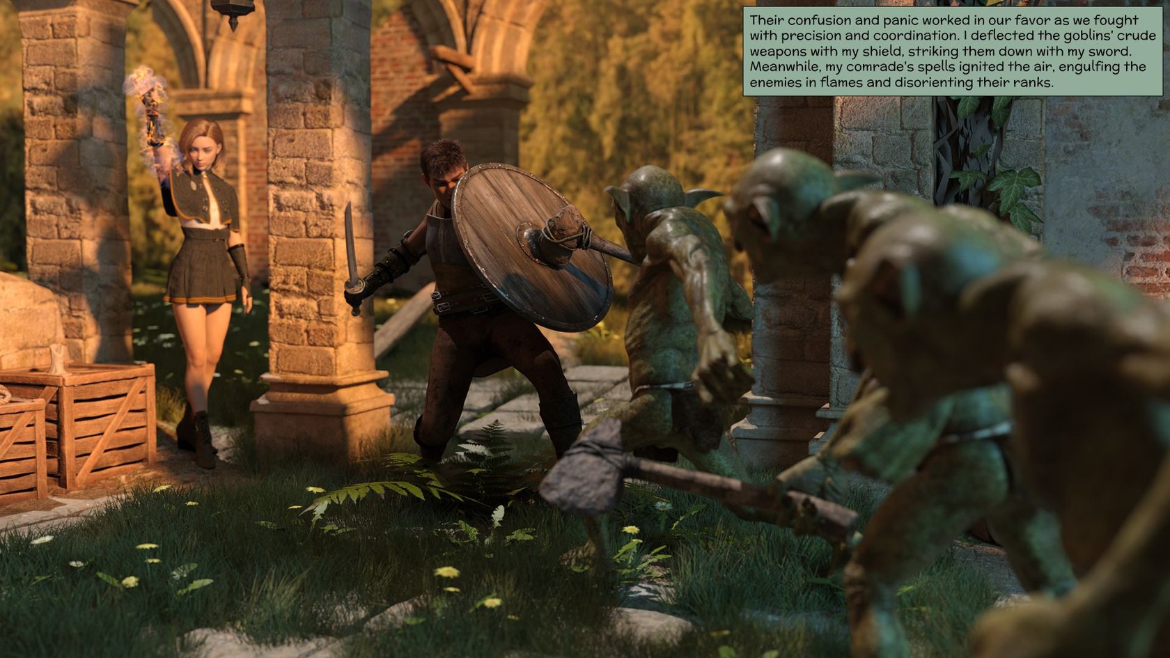 My Comrade Is An Elven Prince [Kizaru3D] 95