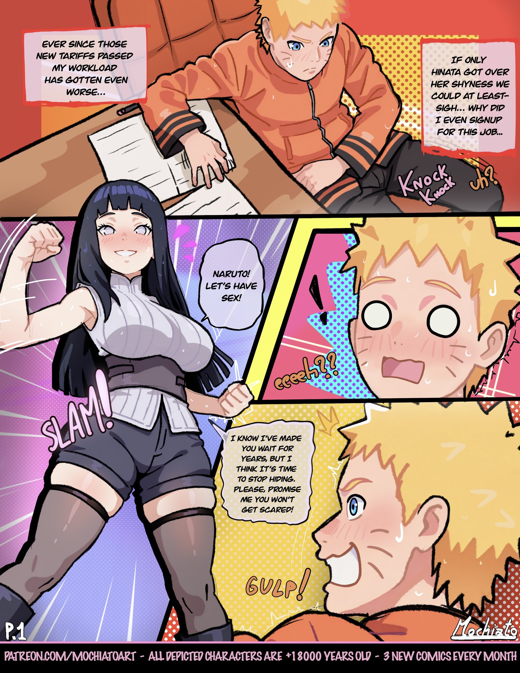 My cute wife Hinata can't be a top! 2