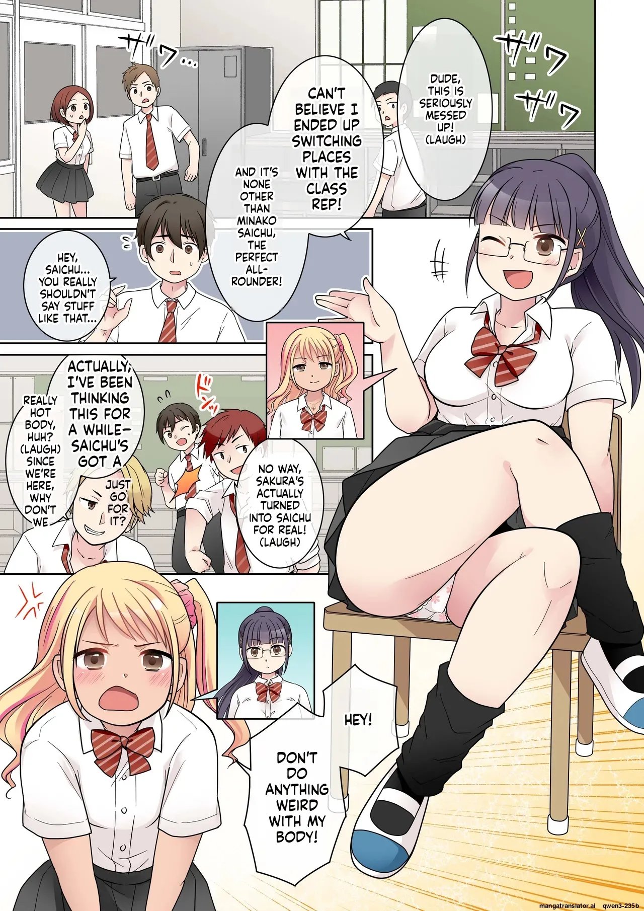 My Genius Senpai Girlfriend Swapped Bodies with a Gal! 2