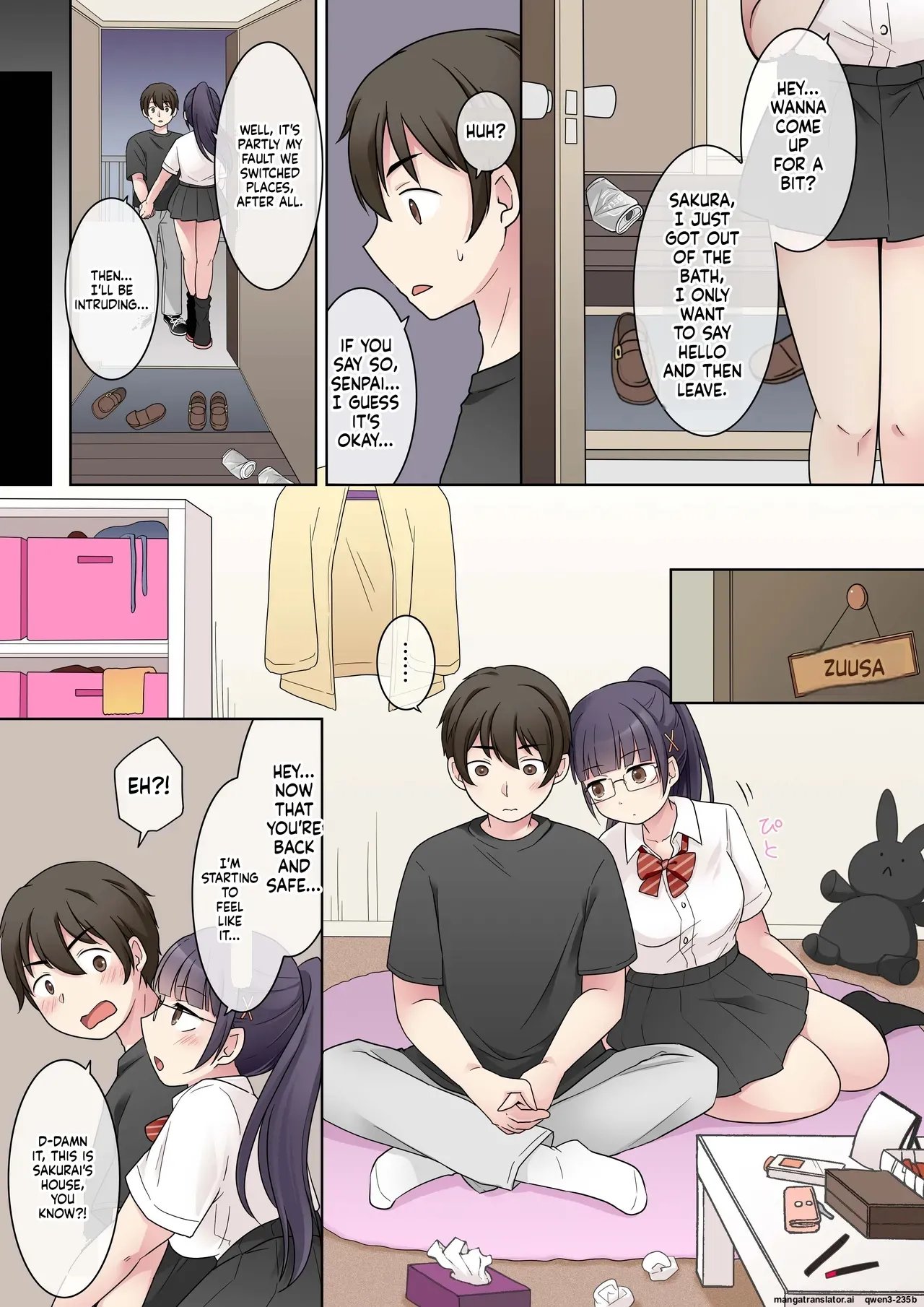 My Genius Senpai Girlfriend Swapped Bodies with a Gal! 6