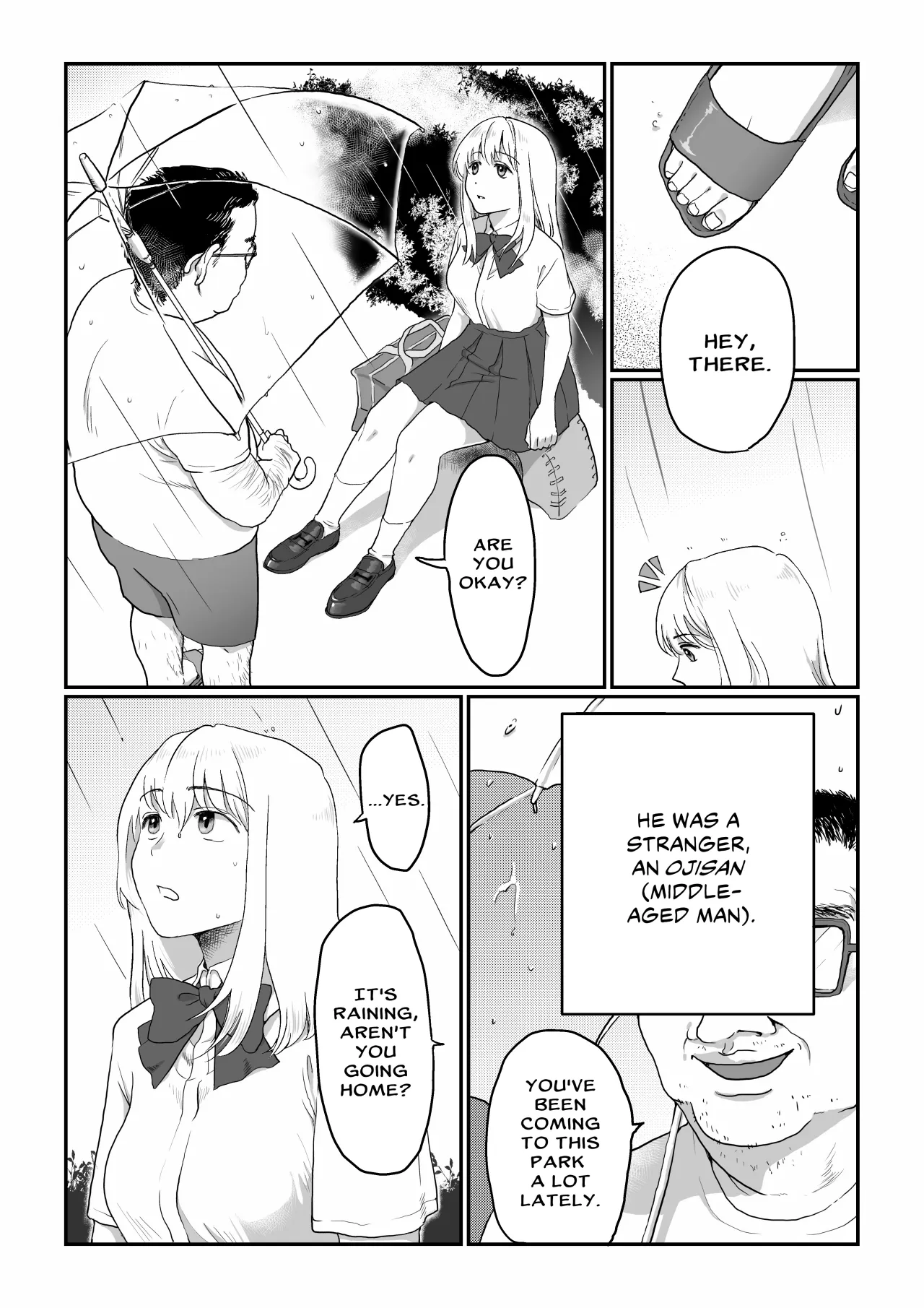 Nagasare Joshi 1 Ame no Hi Hen 4