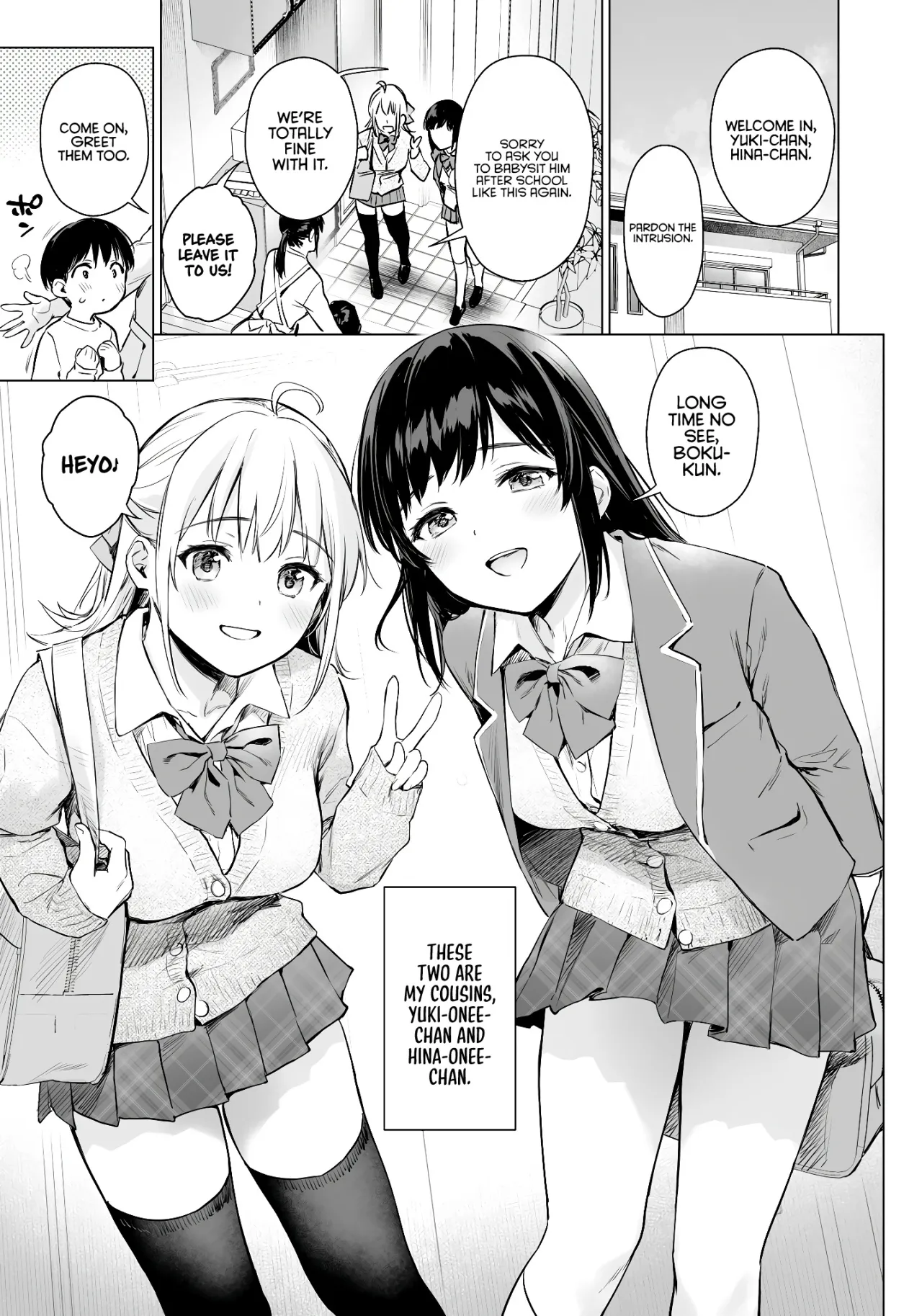 Naisho no Seifuku ~Ie ya Hotel de Oboetate no Ecchi o Shinseki no Bijin JK Shimai ni Butsukemasu~ 2