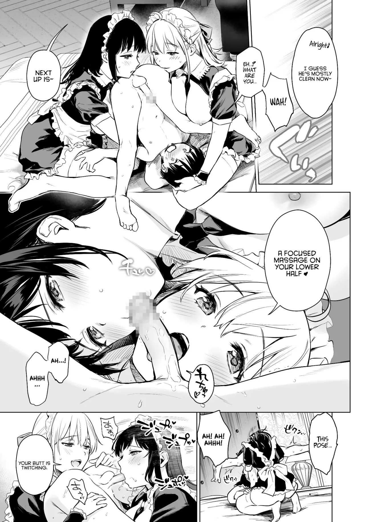 Naisho no Seifuku ~Ie ya Hotel de Oboetate no Ecchi o Shinseki no Bijin JK Shimai ni Butsukemasu~ 36