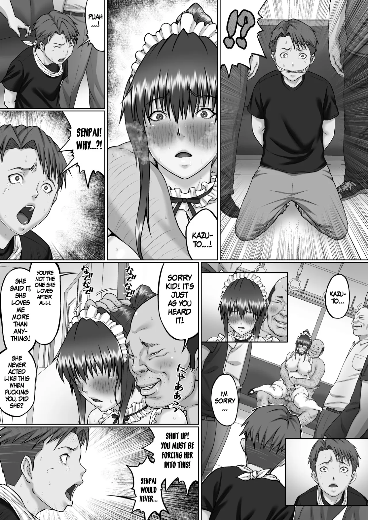 Nakadashi Oji-san ni Nerawareta Mesu wa Nigeru Koto ga Dekinai ~Senaga Saki Hen Vol. 4~ - Decensored 40