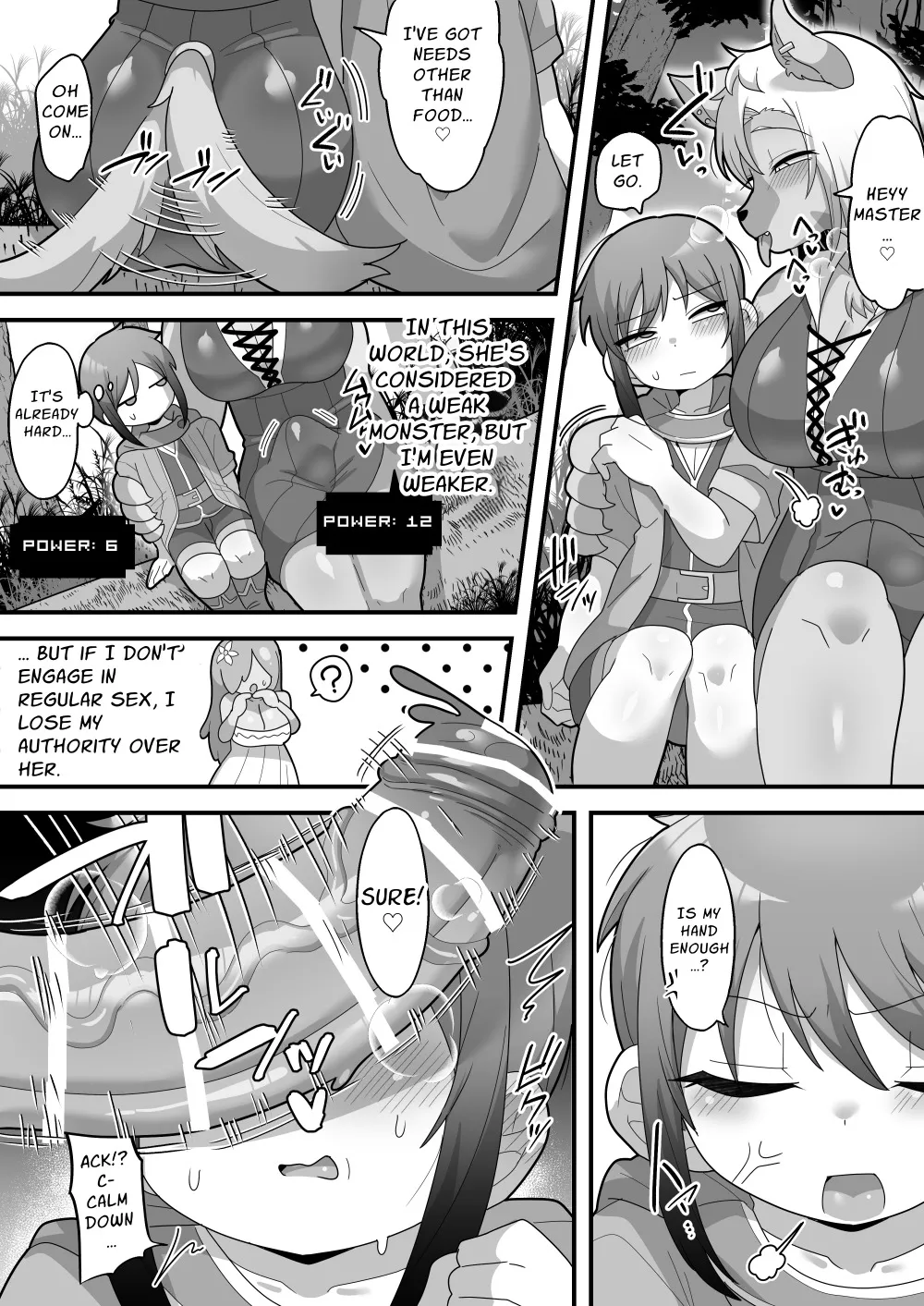 Nakadashi Sareru no ga Jouken no Tame Nouryoku! Futanari Mamono ni Okasare Makutte Tenka Toru (Naki) 22