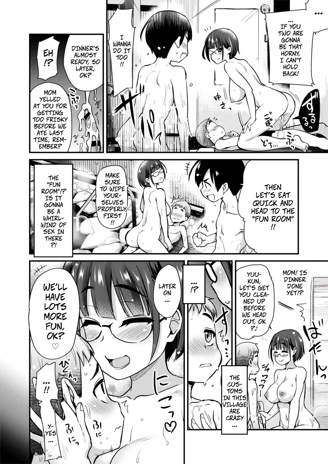 Nakayoshi no Hi. Hikkoshita Saki no Inaka no Fuushuu de, Tomodachi no Onee-chan to Sex suru Hanashi. 28