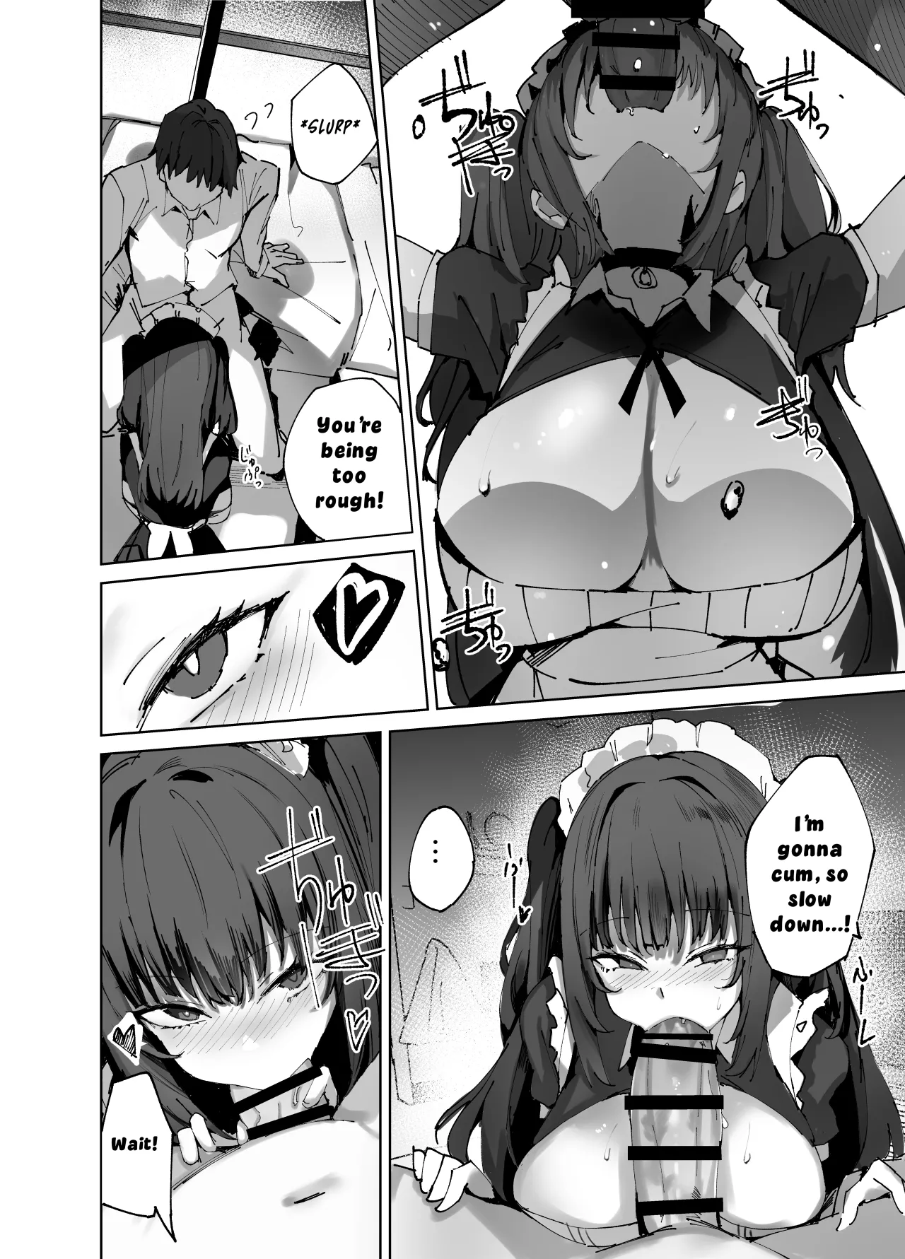 Namaiki Maid ni Kakushiteta Ecchi na Hon ga Mitsukatte Baka ni Sarenagara Ecchi Suru Hanashi. 15