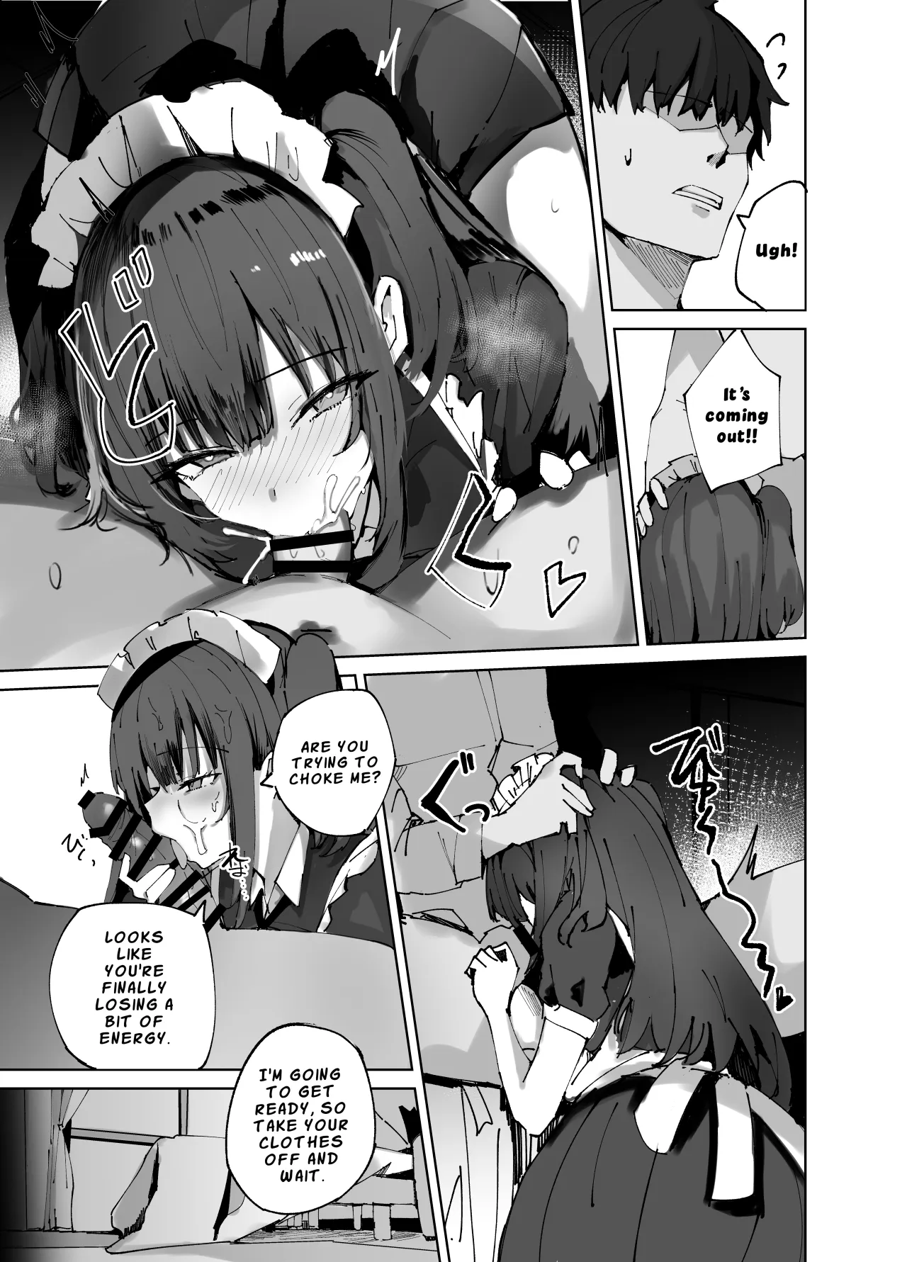 Namaiki Maid ni Kakushiteta Ecchi na Hon ga Mitsukatte Baka ni Sarenagara Ecchi Suru Hanashi. 16