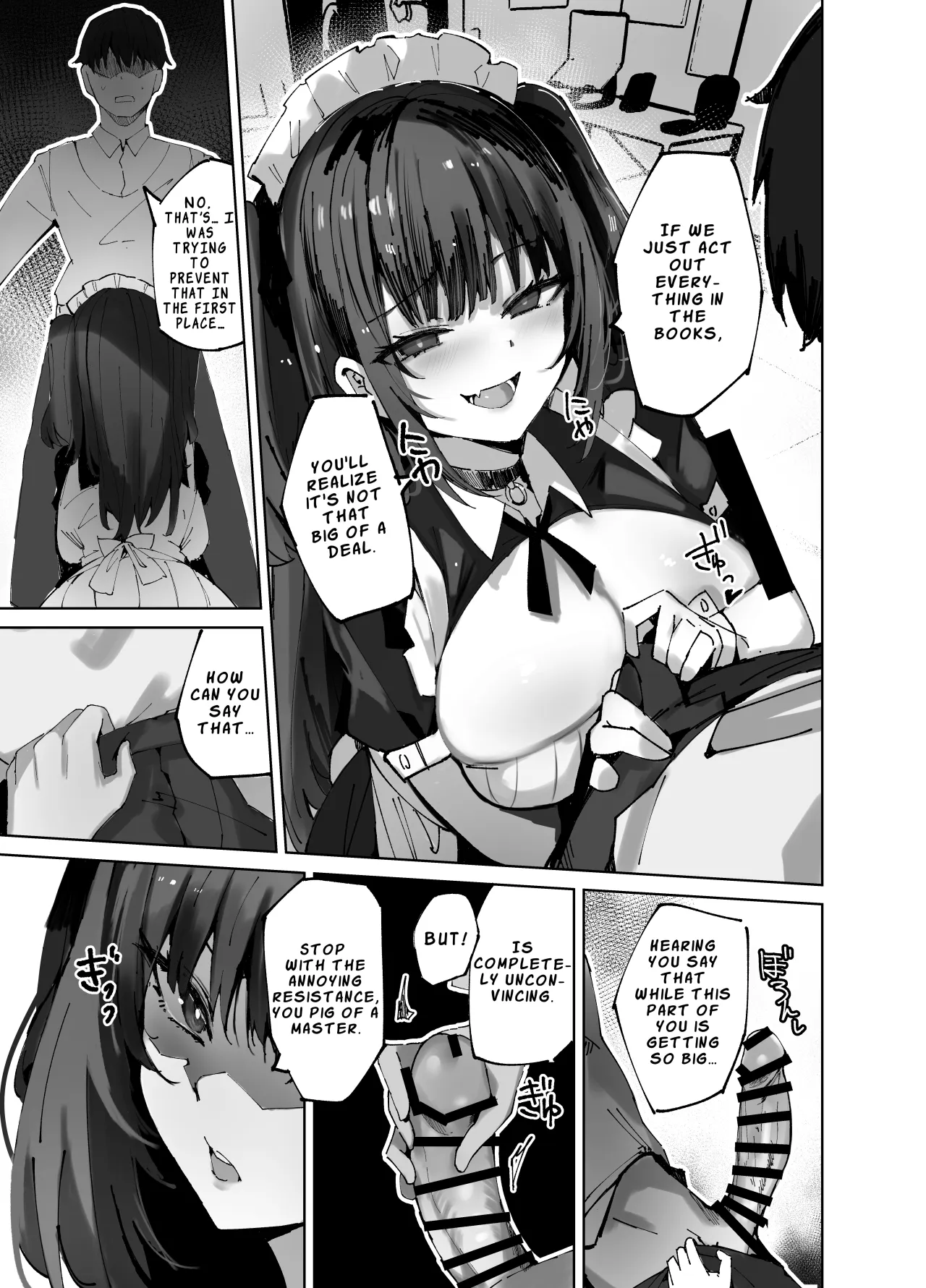 Namaiki Maid ni Kakushiteta Ecchi na Hon ga Mitsukatte Baka ni Sarenagara Ecchi Suru Hanashi. 10