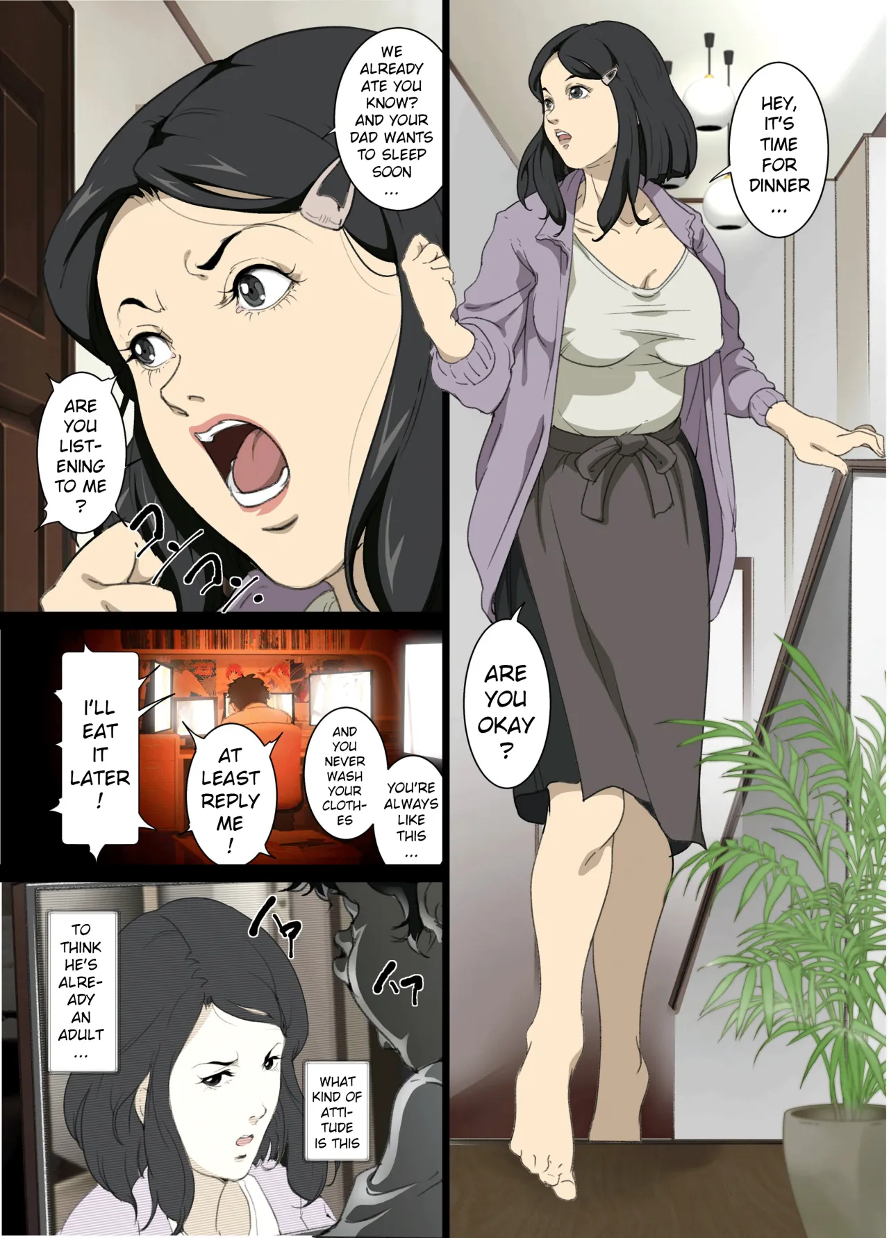 Namaiki na Hahaoya o Honnin ni mo Kizukarezu ni Minkan Suru Houhou 3