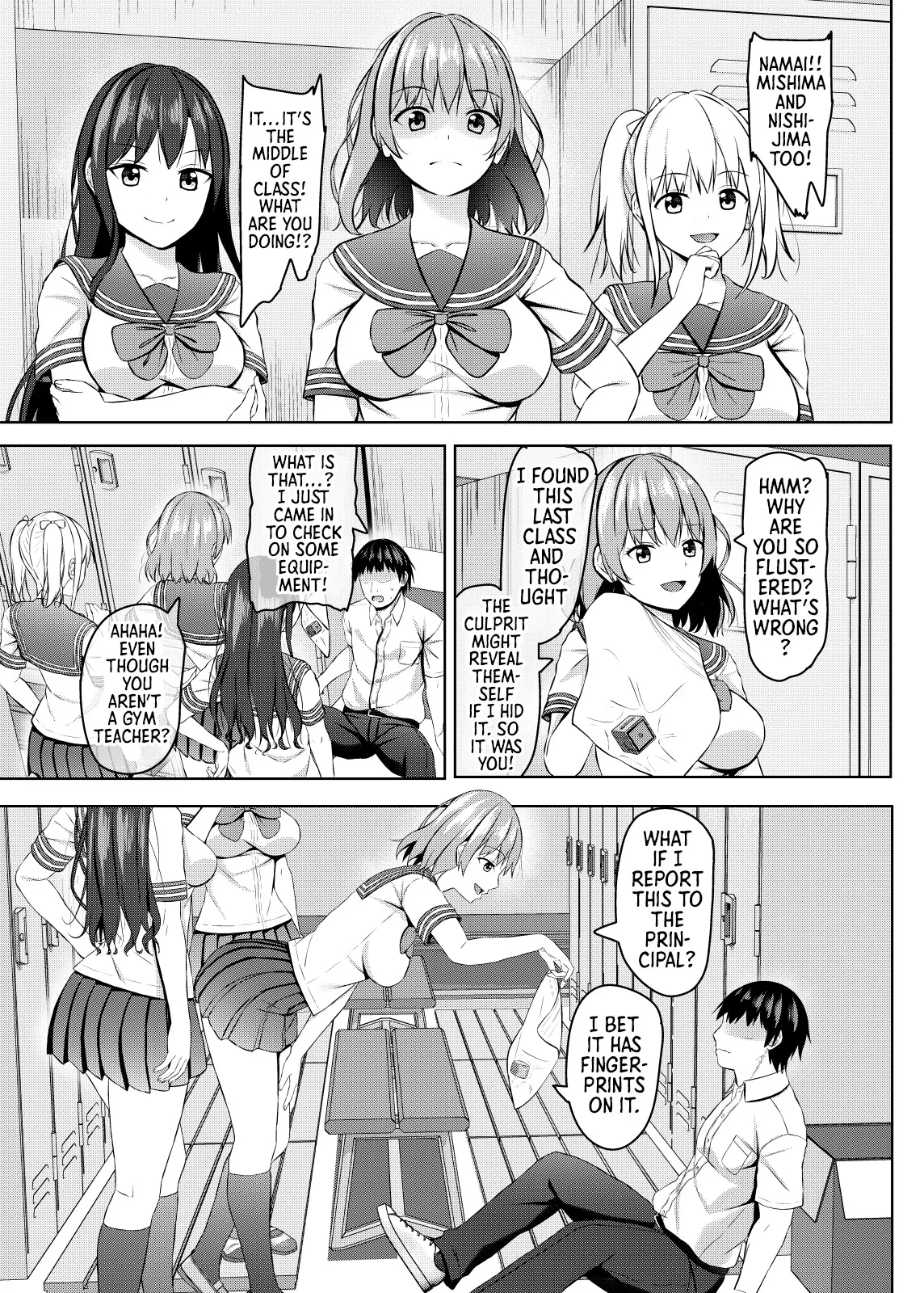 Namaiki na jk Kou no Seito ni Saimin o! 10