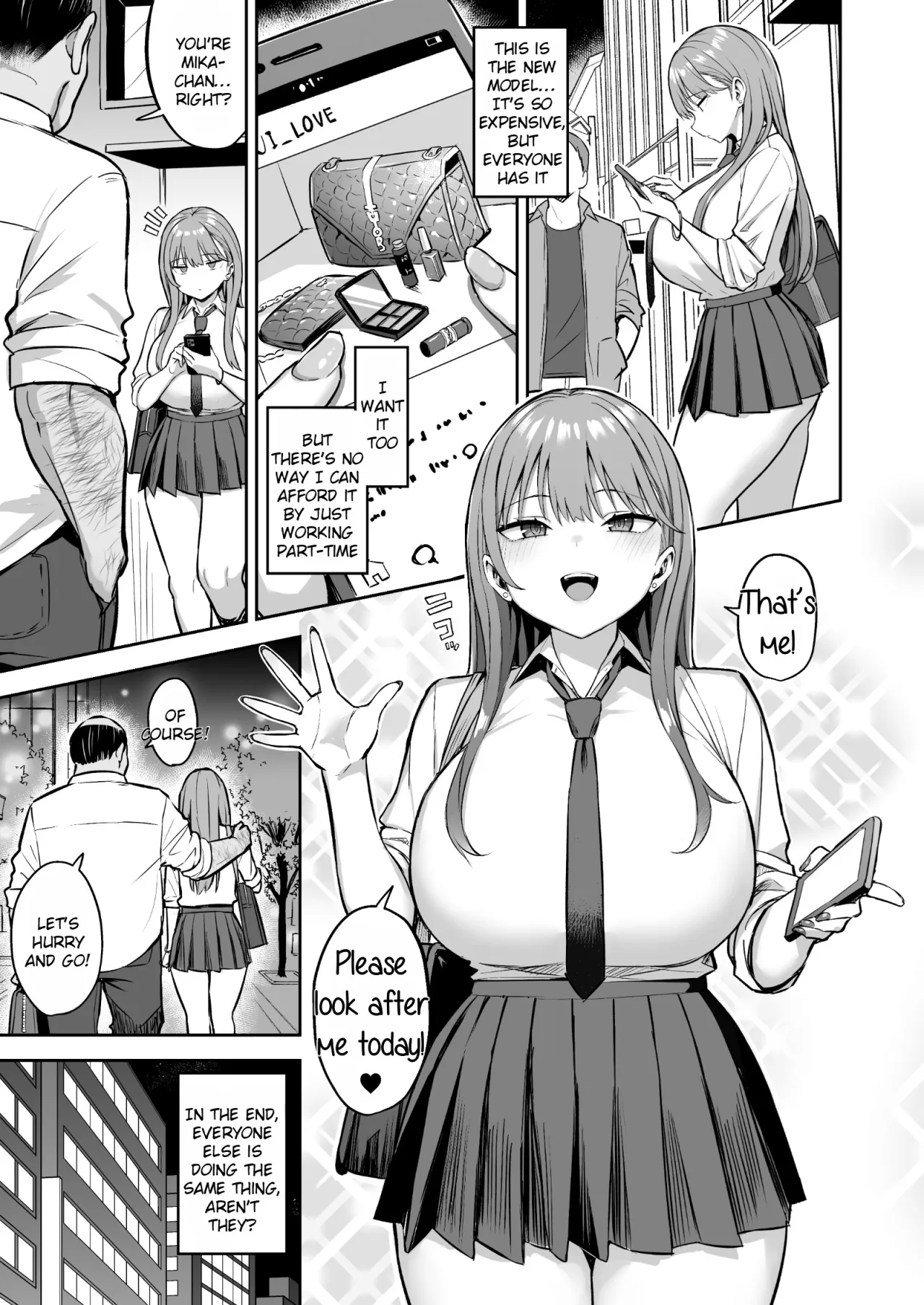 Namaiki Papa Katsu Shoujo ni Seisai SEX 3
