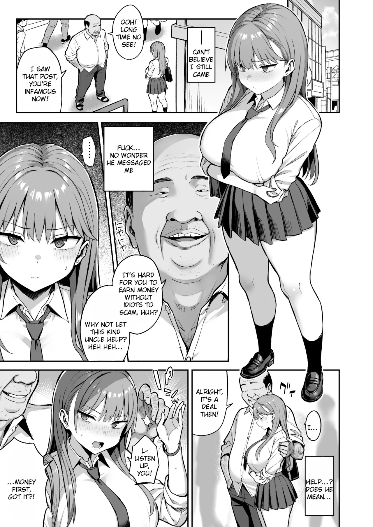 Namaiki Papa Katsu Shoujo ni Seisai SEX 29