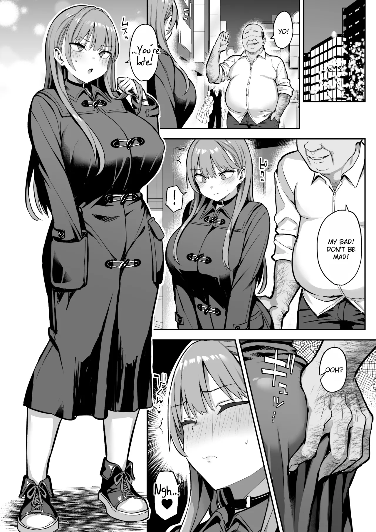 Namaiki Papa Katsu Shoujo ni Seisai SEX 50