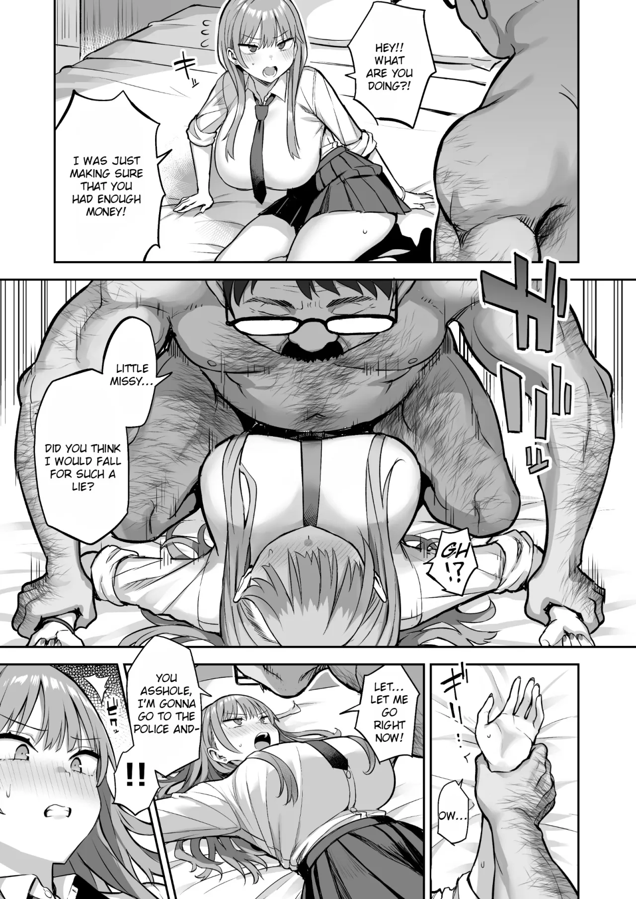 Namaiki Papa Katsu Shoujo ni Seisai SEX 7