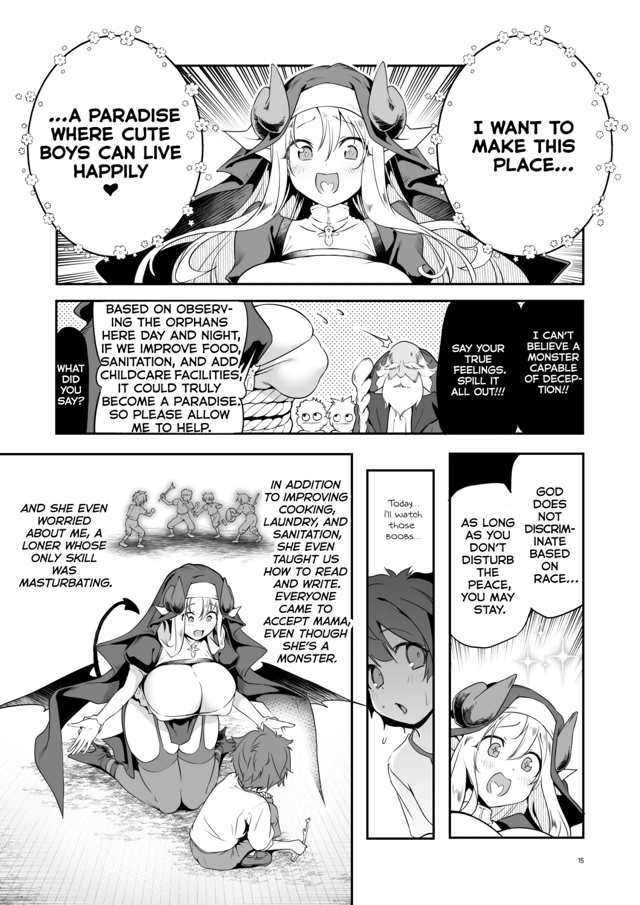 Nandemo Yarasetekureru Amafuwa Sister Succubus Zange Shasei 15