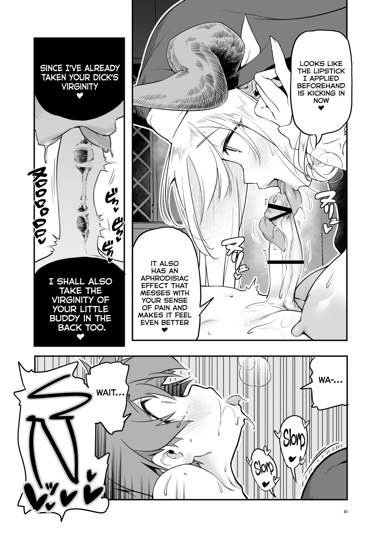 Nandemo Yarasetekureru Amafuwa Sister Succubus Zange Shasei 43