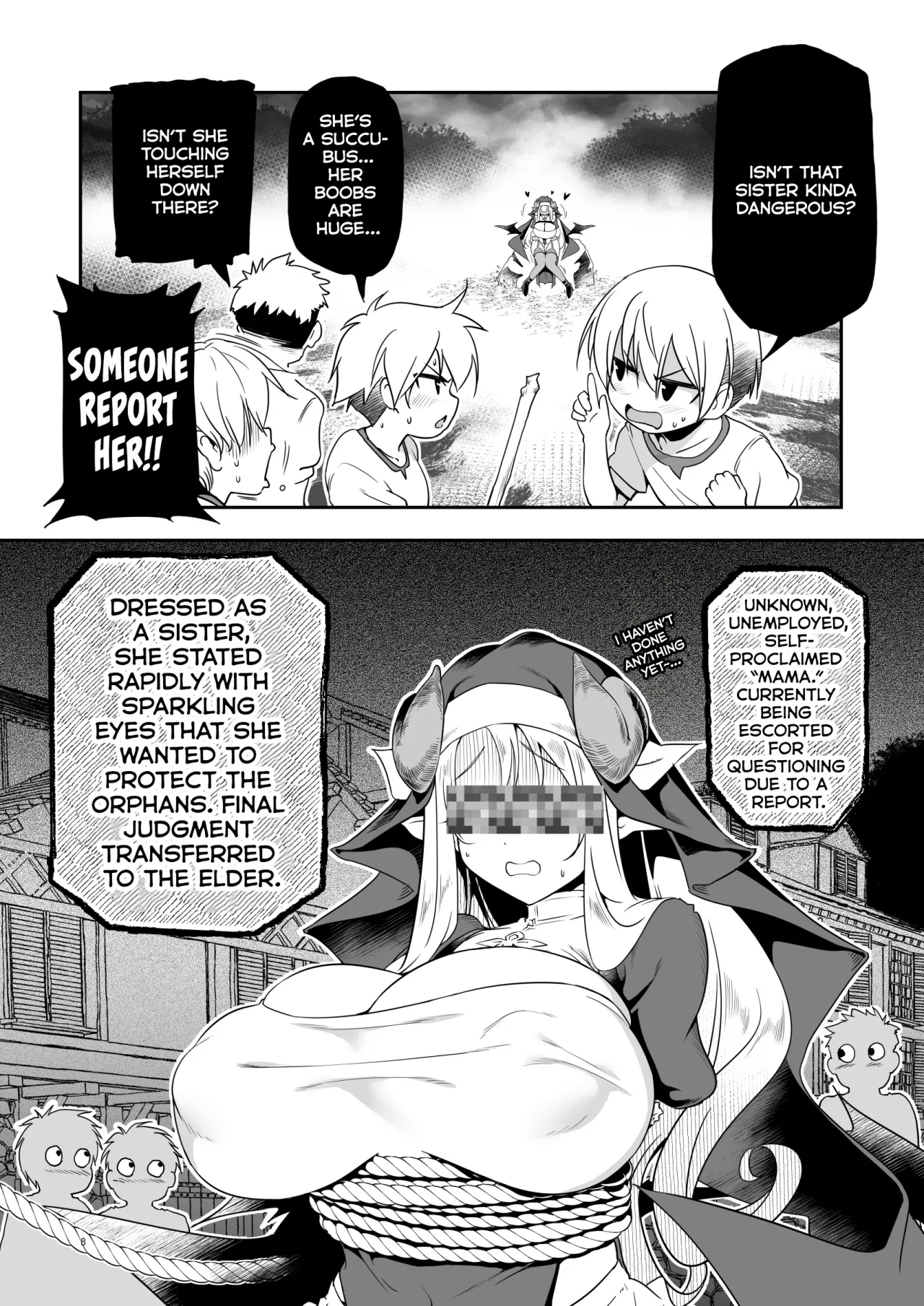 Nandemo Yarasetekureru Amafuwa Sister Succubus Zange Shasei 8