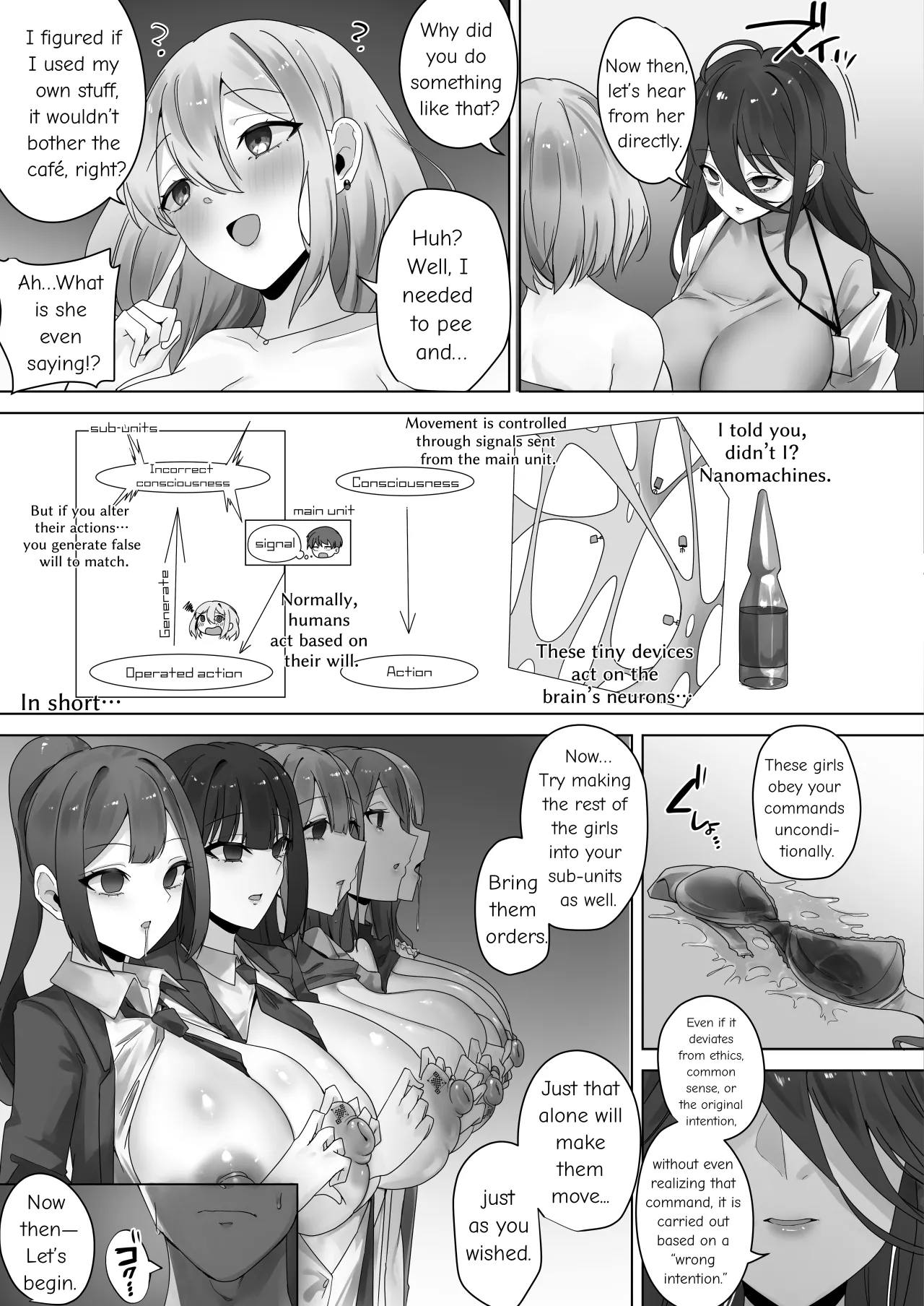 Nano Machine Touyo ni Yoru Tanmatsuka Josei Kotaigun e no Sousa Kanousei ni Kan suru Shokousatsu 12