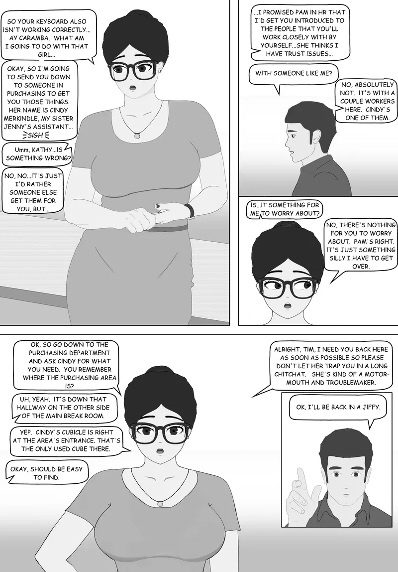 Naughty Business 1 – Tim's First Day Oneshot - Page 2
