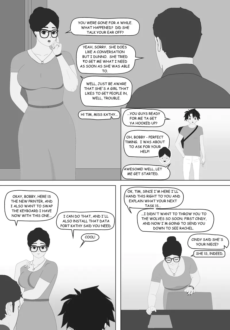 Naughty Business 1 – Tim's First Day Oneshot - Page 13