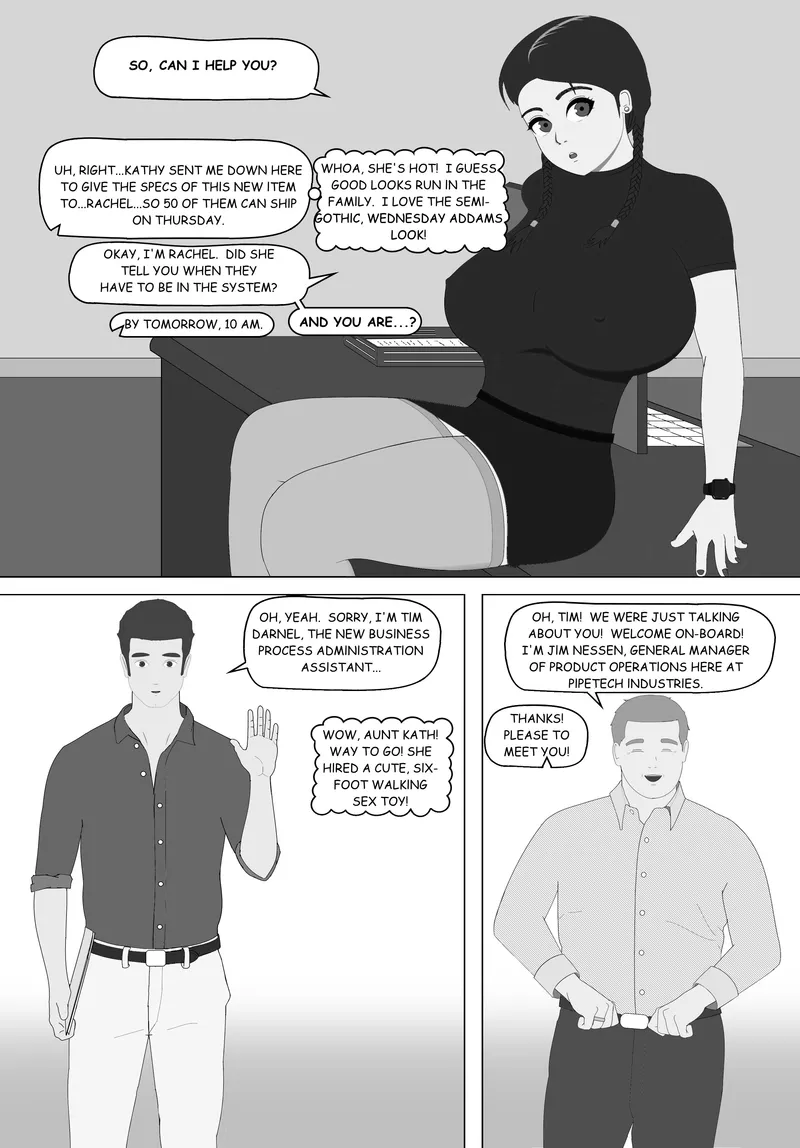 Naughty Business 1 – Tim's First Day Oneshot - Page 18