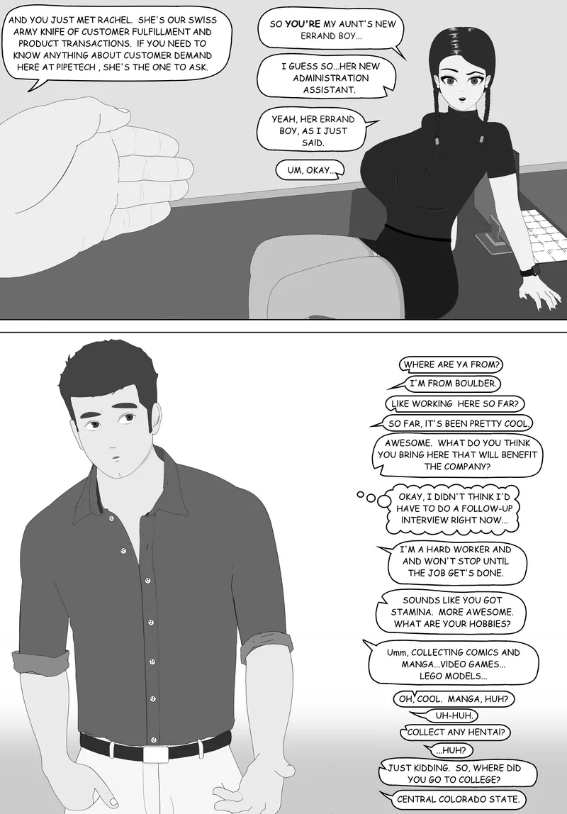 Naughty Business 1 – Tim's First Day Oneshot - Page 19