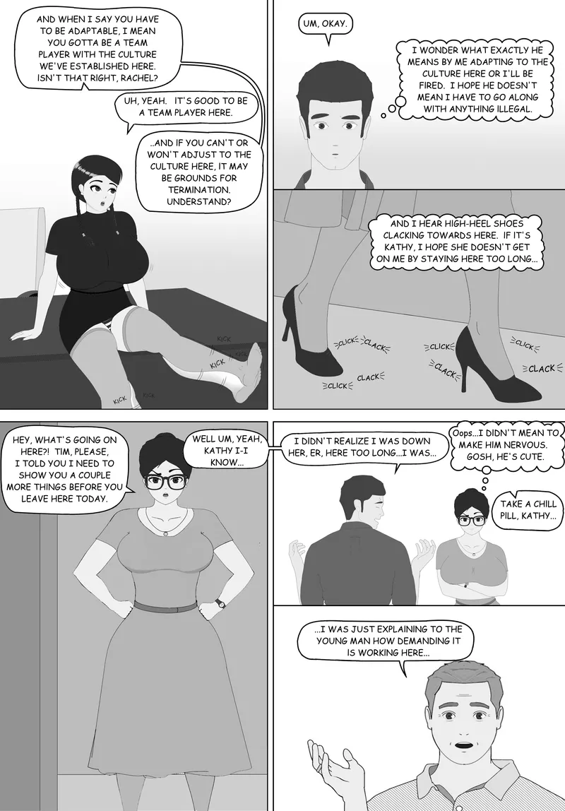 Naughty Business 1 – Tim's First Day Oneshot - Page 21