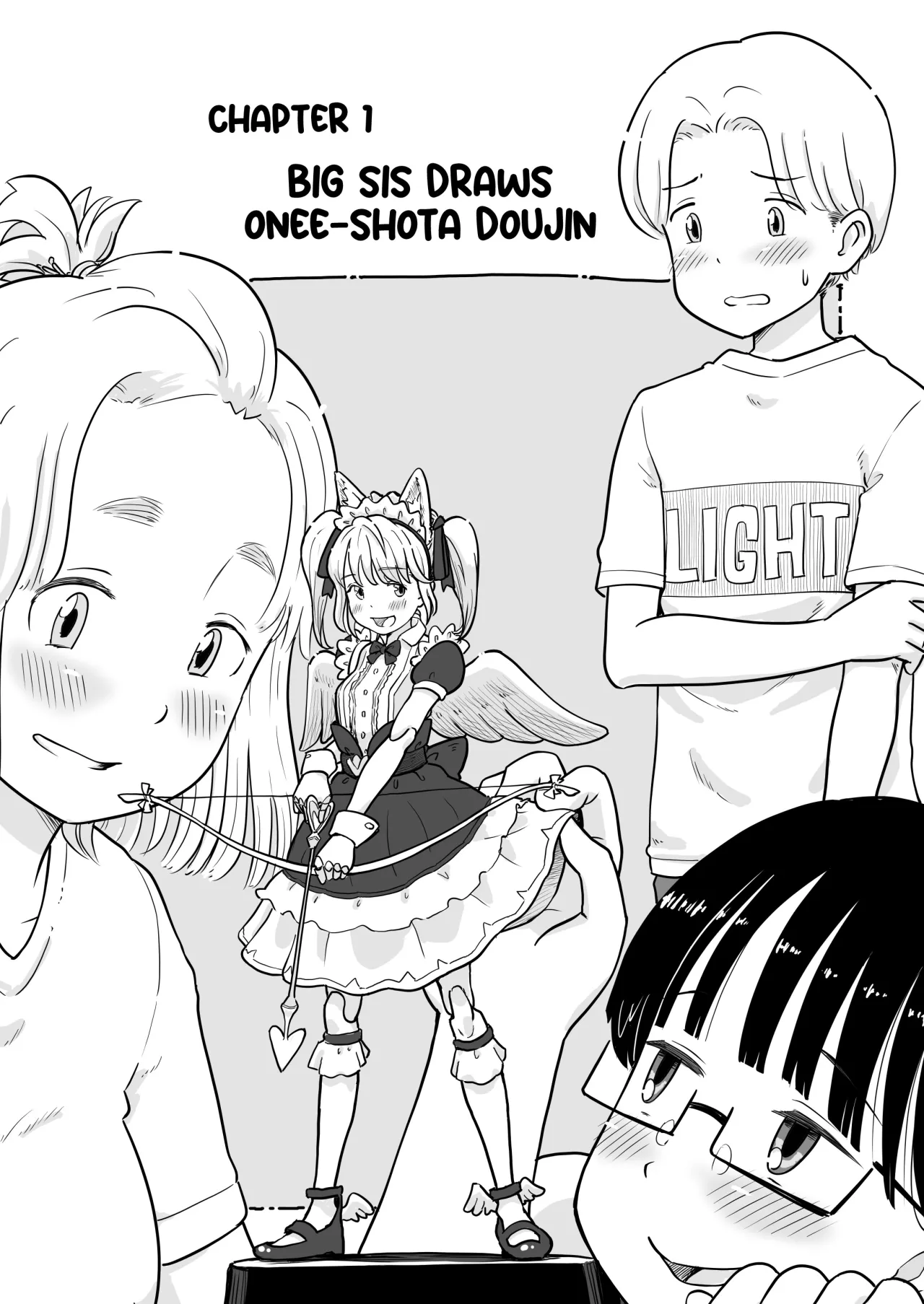 Nee-chan wa, OneShota Doujin Sakka Chapter 1-2 2