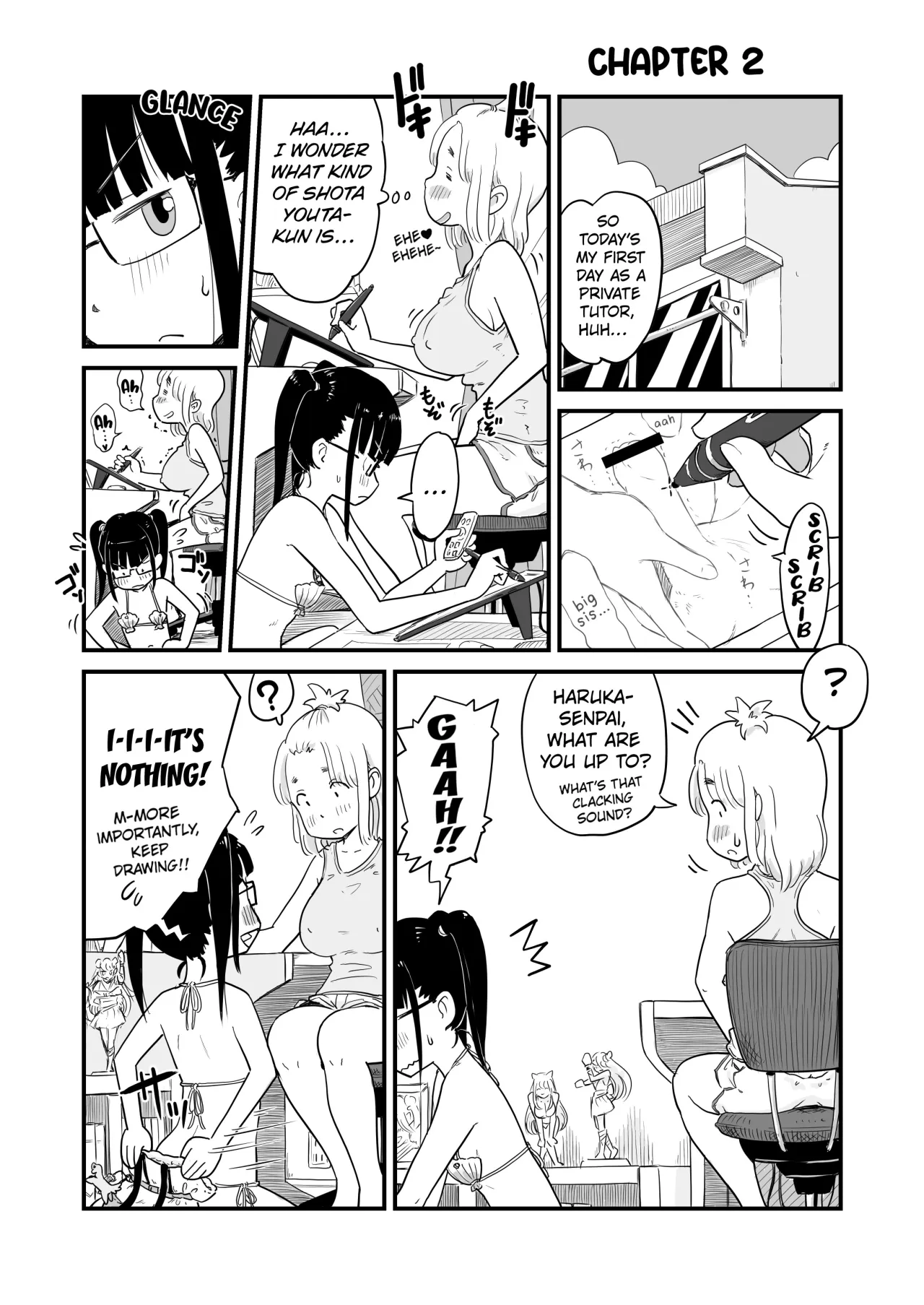 Nee-chan wa, OneShota Doujin Sakka Chapter 1-2 16