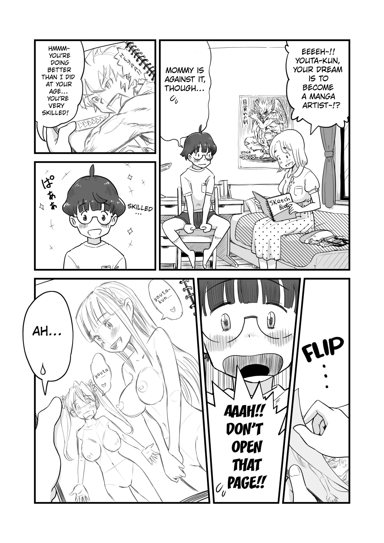Nee-chan wa, OneShota Doujin Sakka Chapter 1-2 20