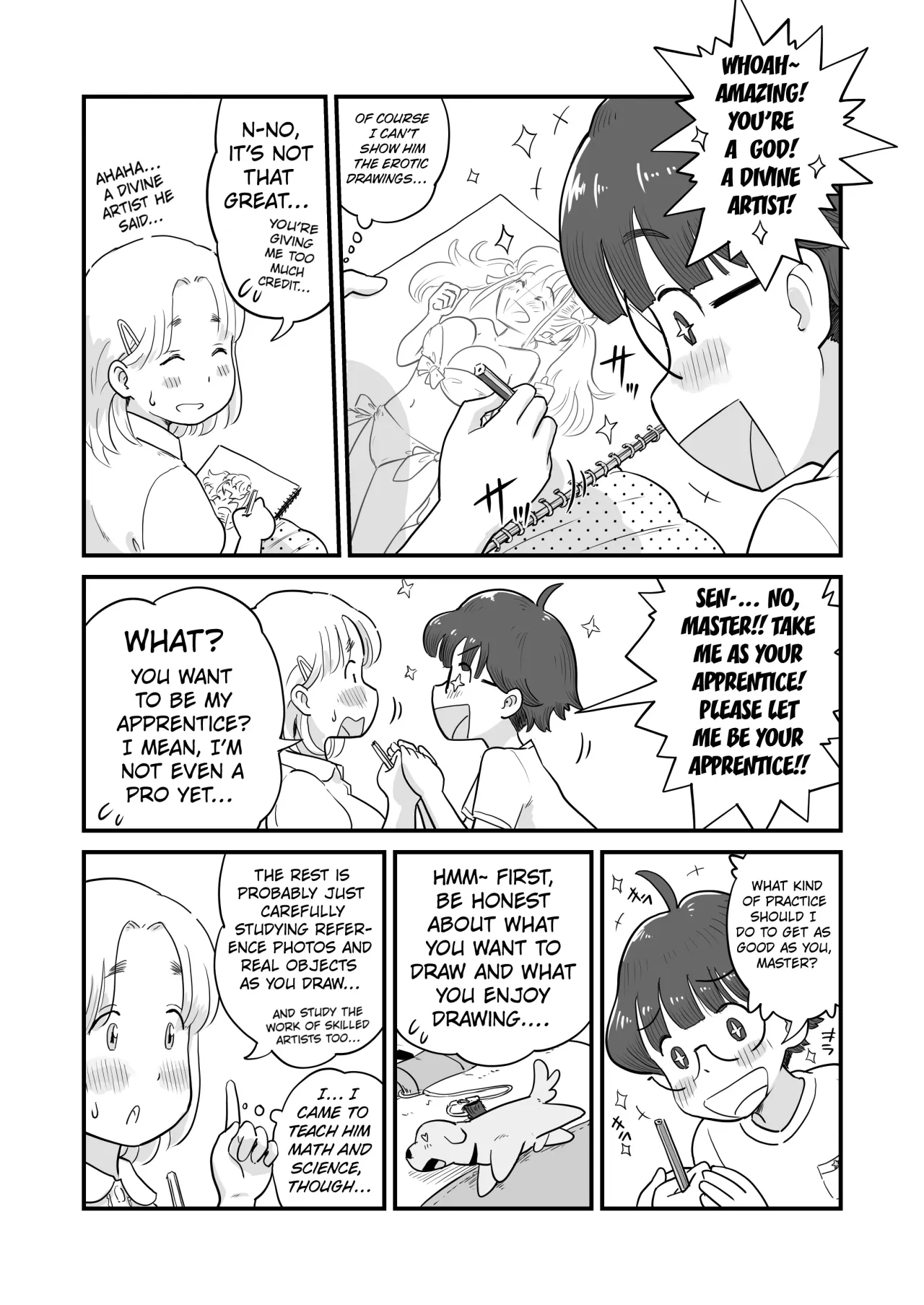 Nee-chan wa, OneShota Doujin Sakka Chapter 1-2 22