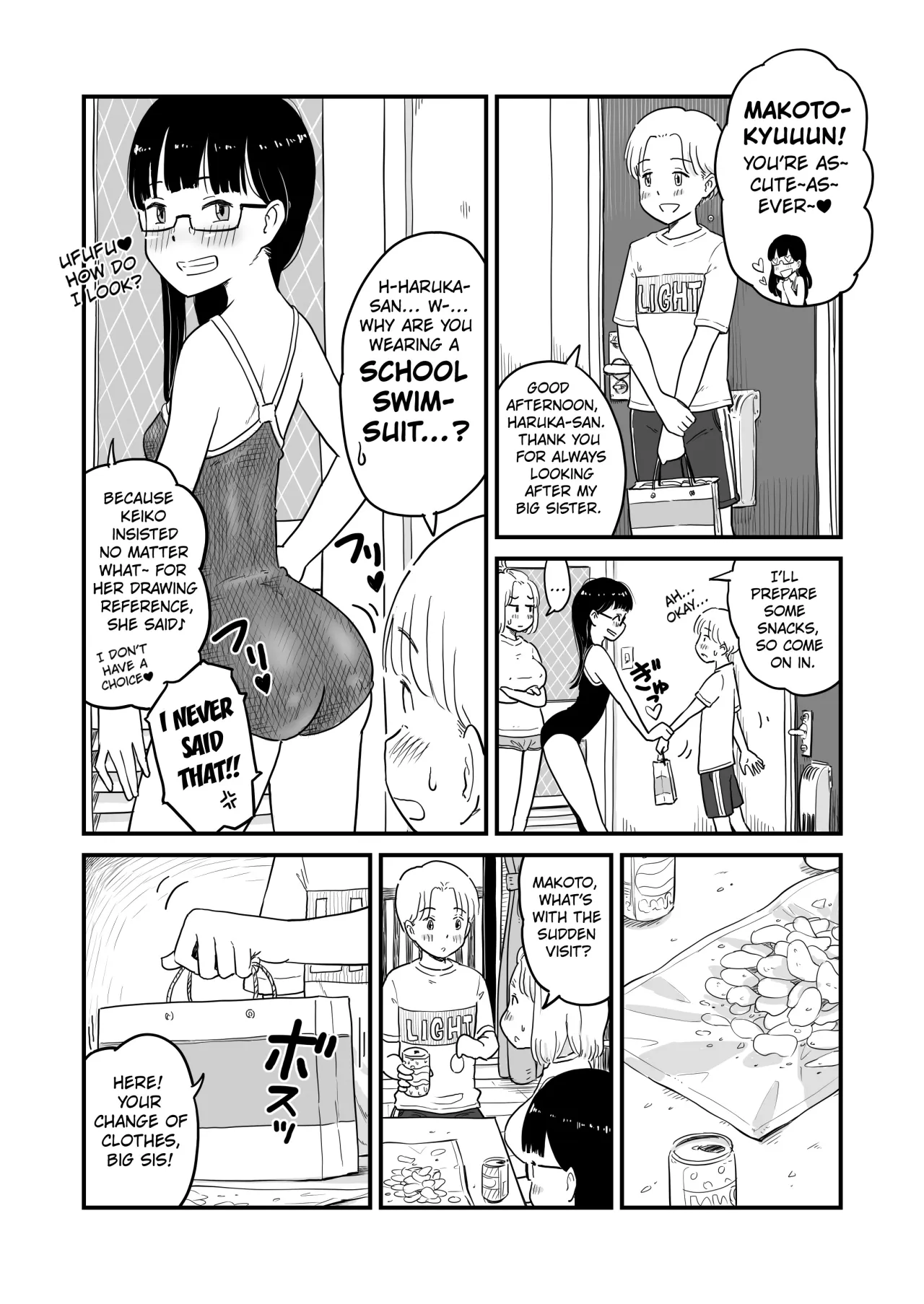 Nee-chan wa, OneShota Doujin Sakka Chapter 1-2 7