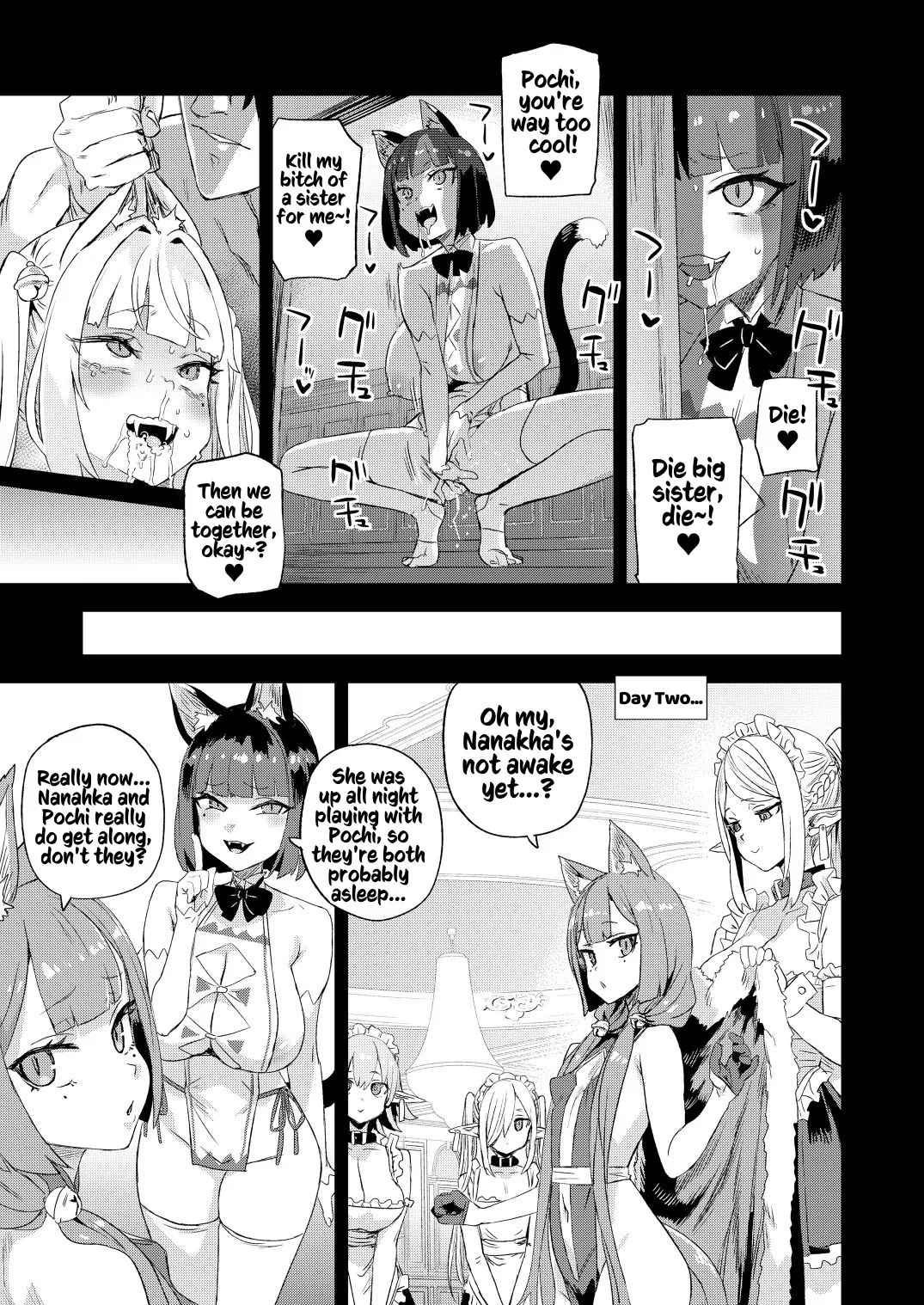 Nekozoku Musume wa Ningen o Kau. 24