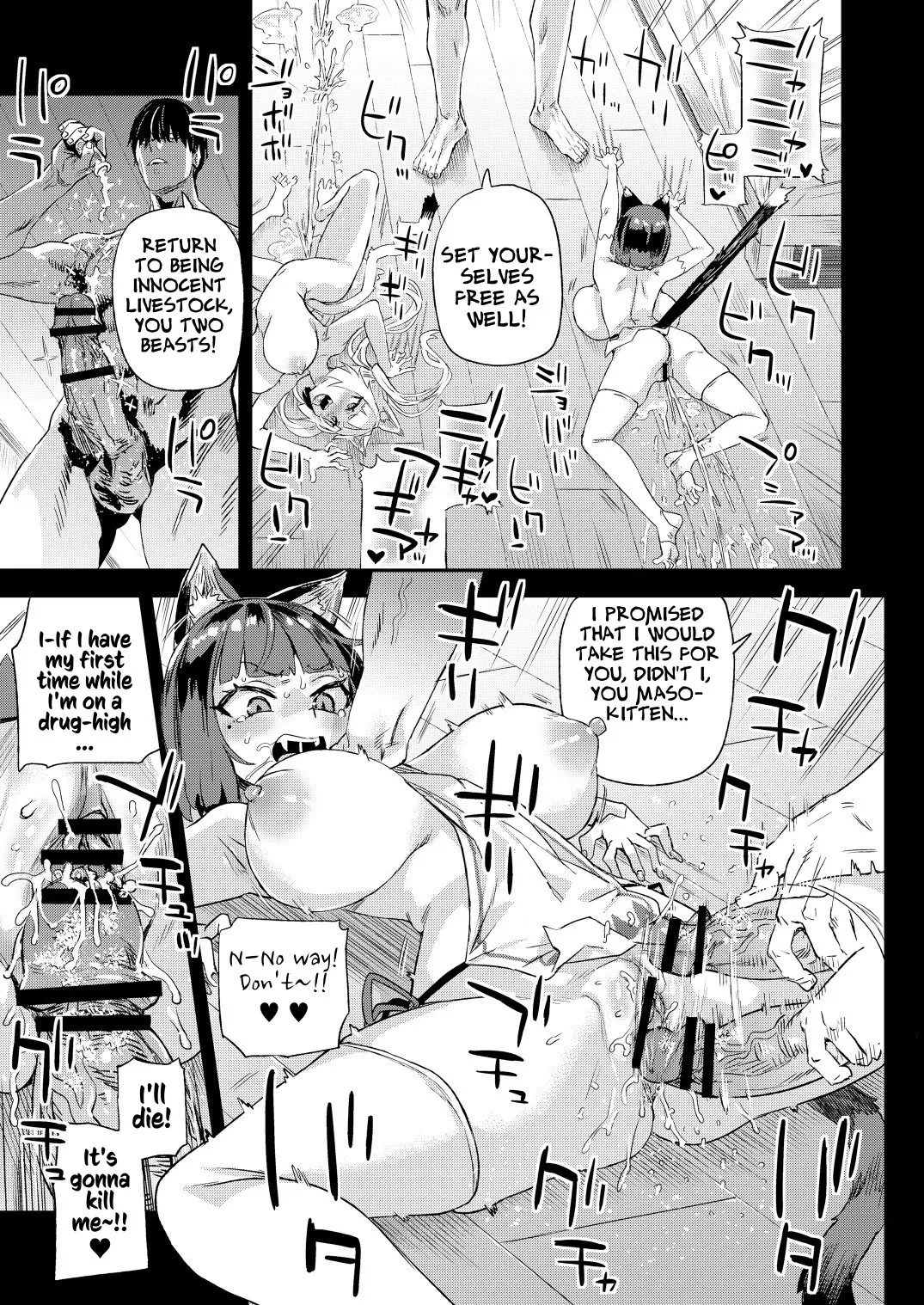 Nekozoku Musume wa Ningen o Kau. 36