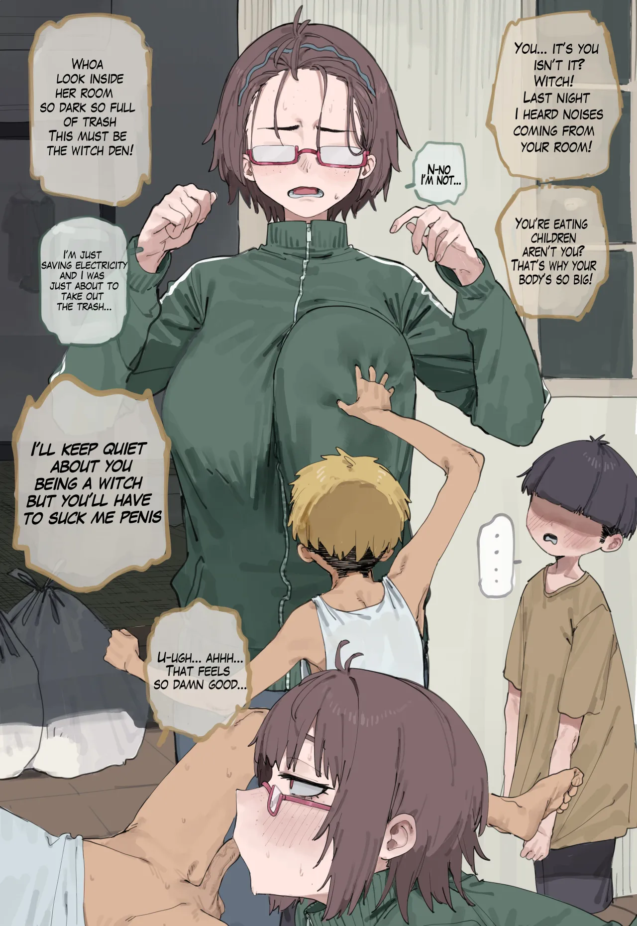 Nerd girl and Erogaki 2
