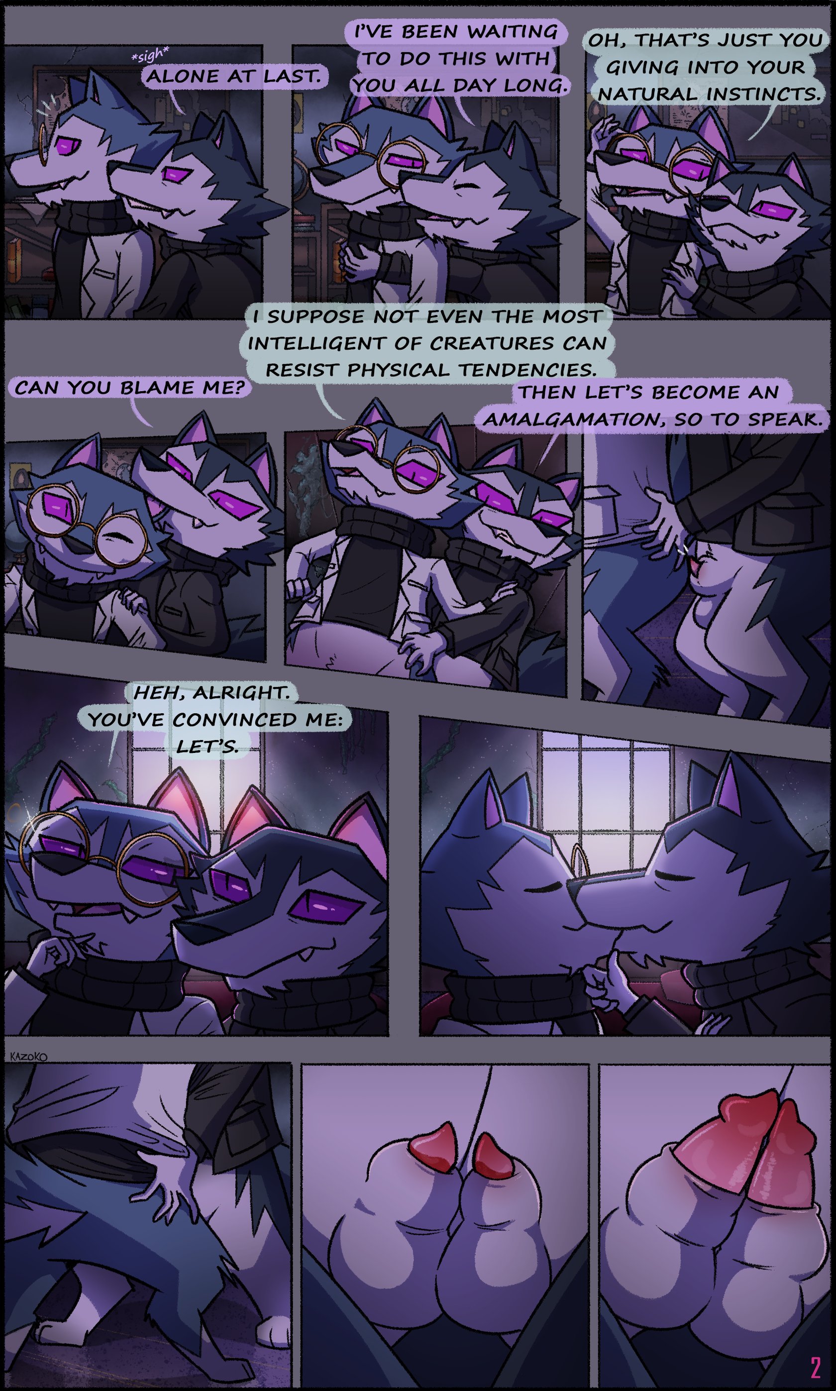 Nerdy Needs | KAZOKO Oneshot - Page 3
