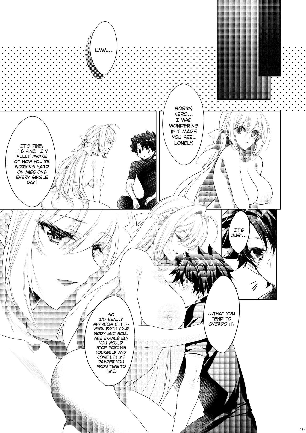 Nero-chama ga Amayakashi Ecchi Shite Kureru Hon 19