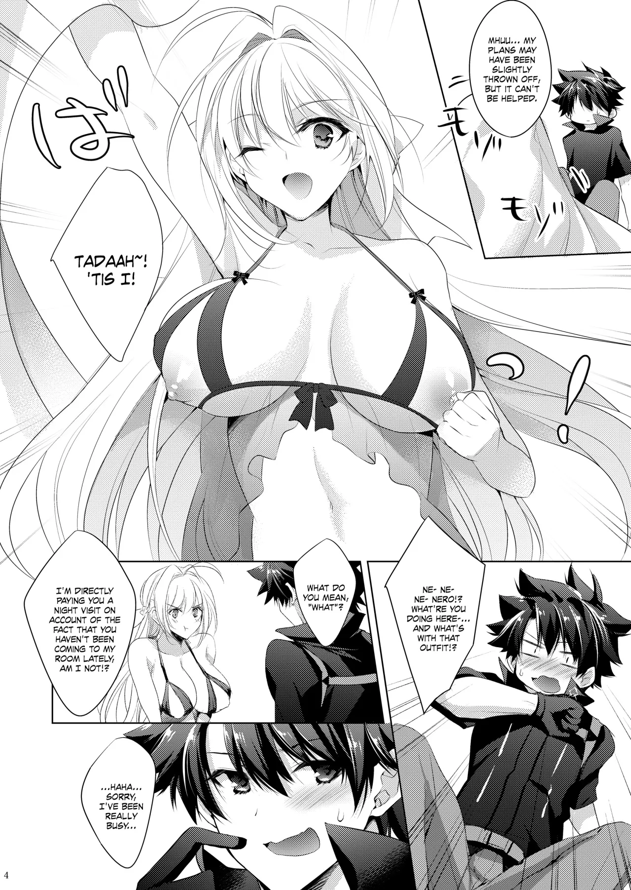 Nero-chama ga Amayakashi Ecchi Shite Kureru Hon 4