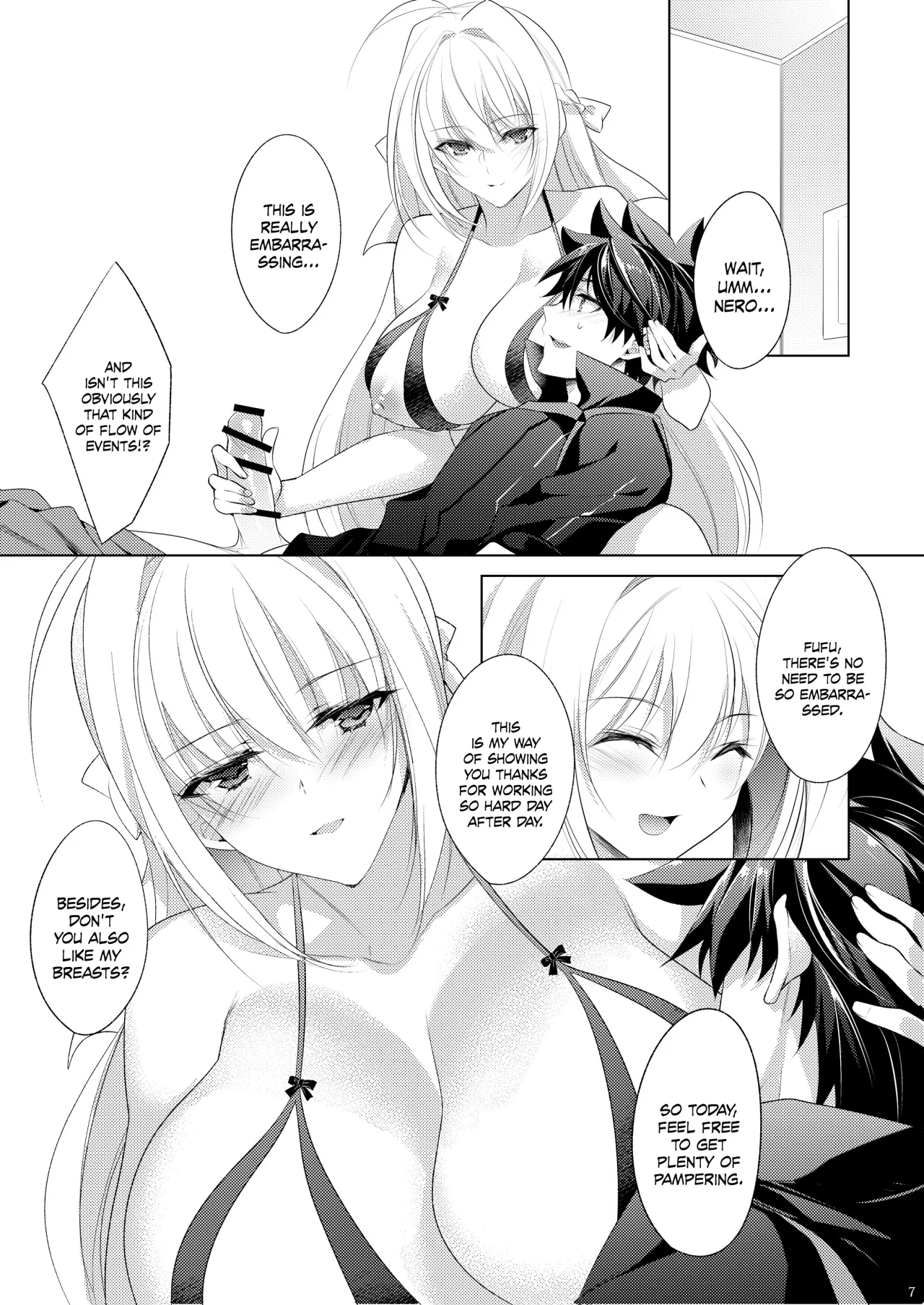 Nero-chama ga Amayakashi Ecchi Shite Kureru Hon 7