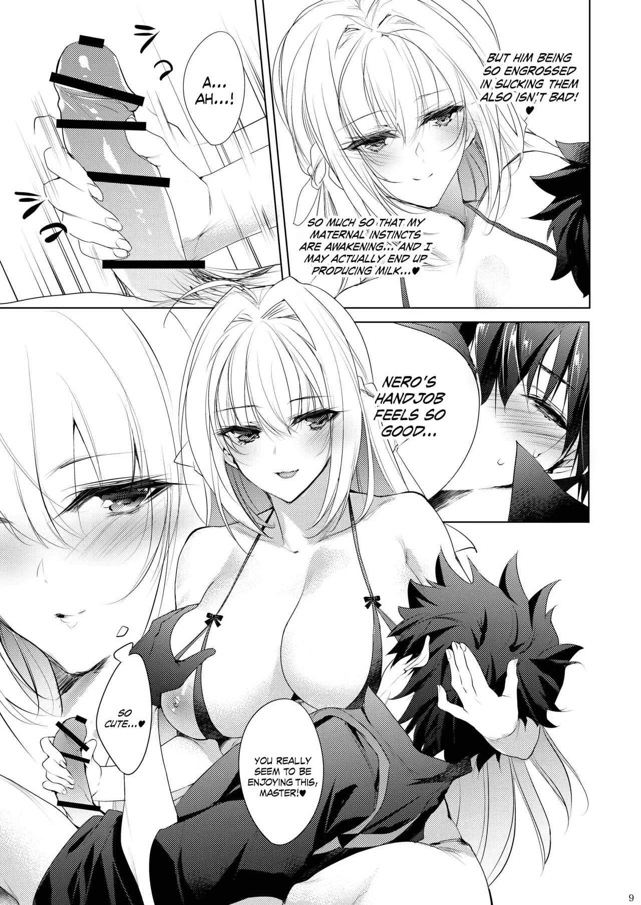Nero-chama ga Amayakashi Ecchi Shite Kureru Hon 9