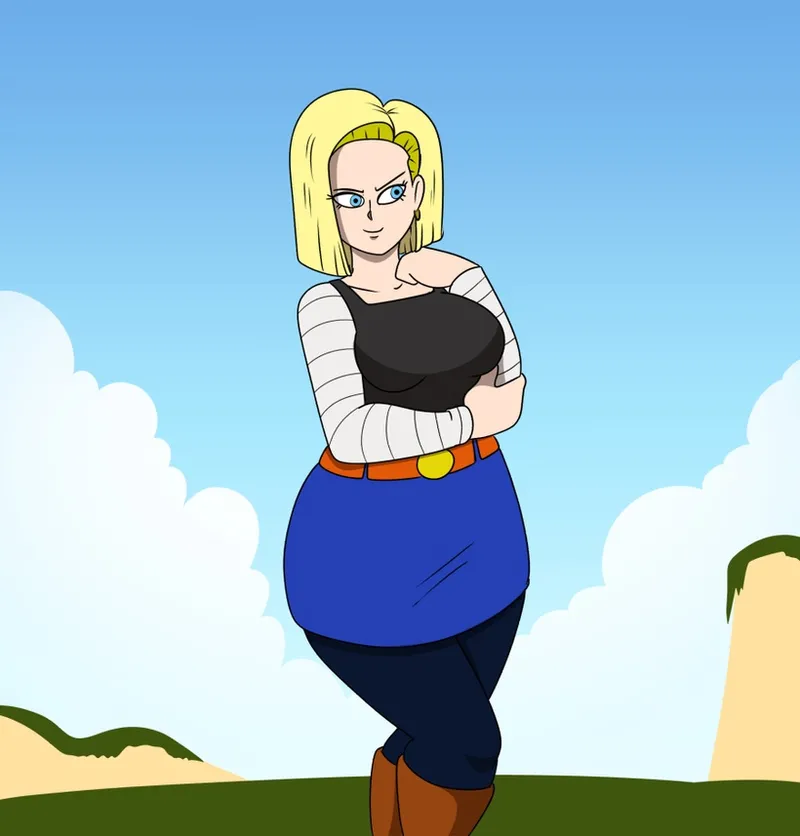 New Year's Toast – Android 18 1
