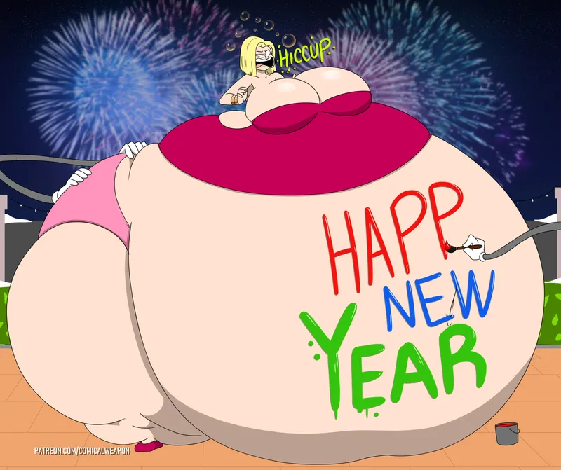 New Year's Toast – Android 18 4