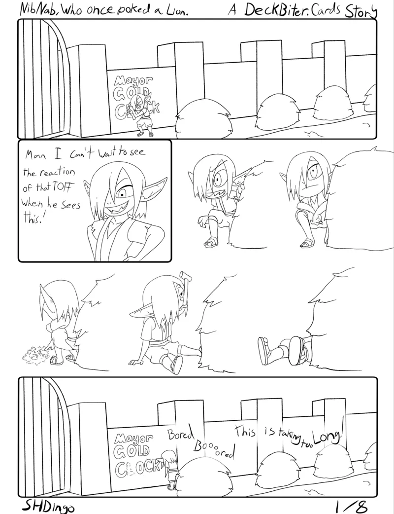 NibNab, Who Once Poked A Lion 1
