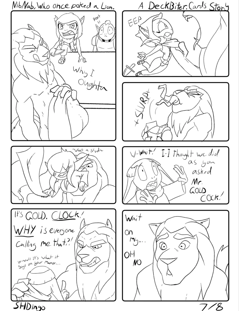 NibNab, Who Once Poked A Lion 8