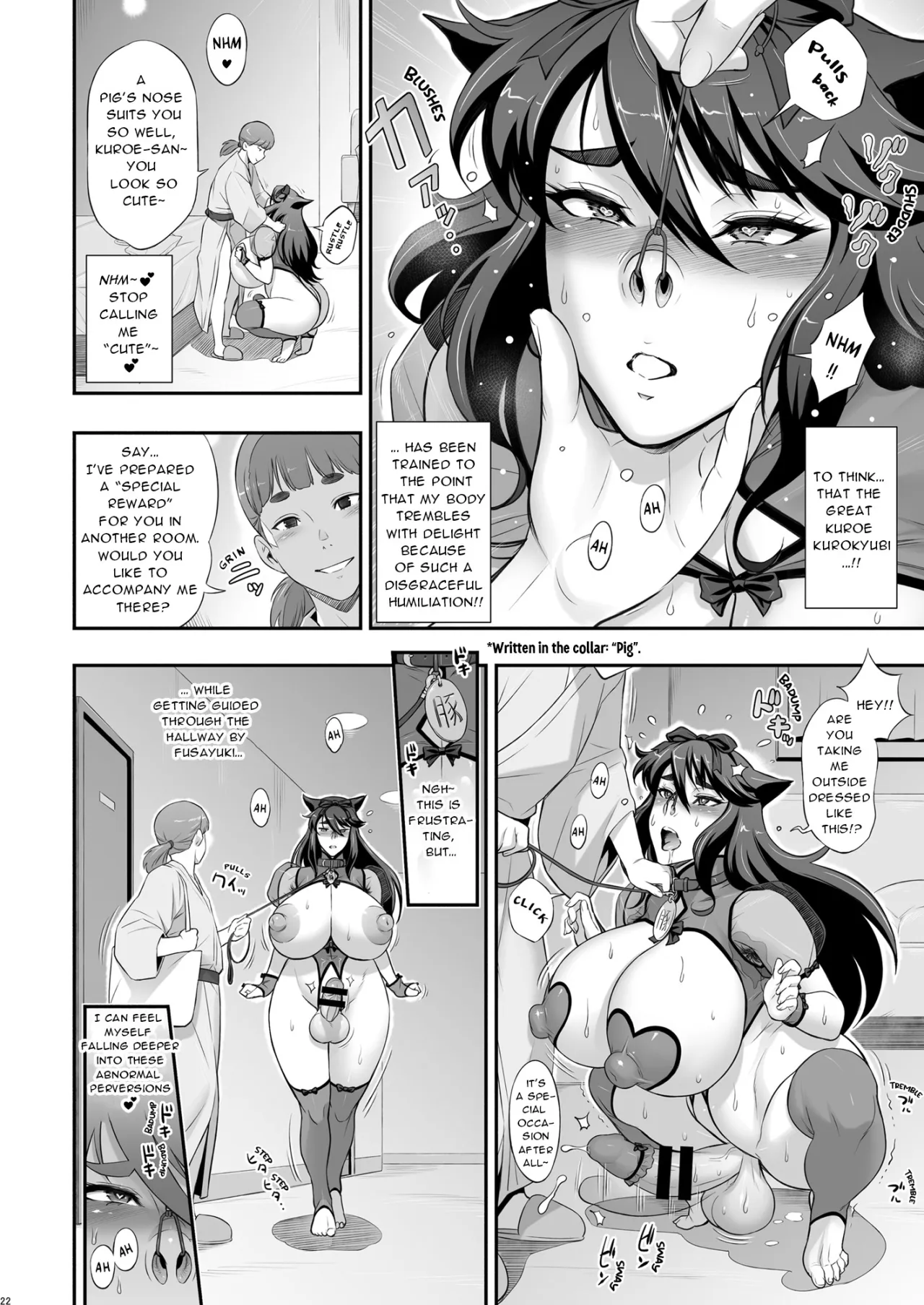 Nihon Tsuntsun Futanari Youko o Butabuta ni Shitsukechau Ohanashi 22