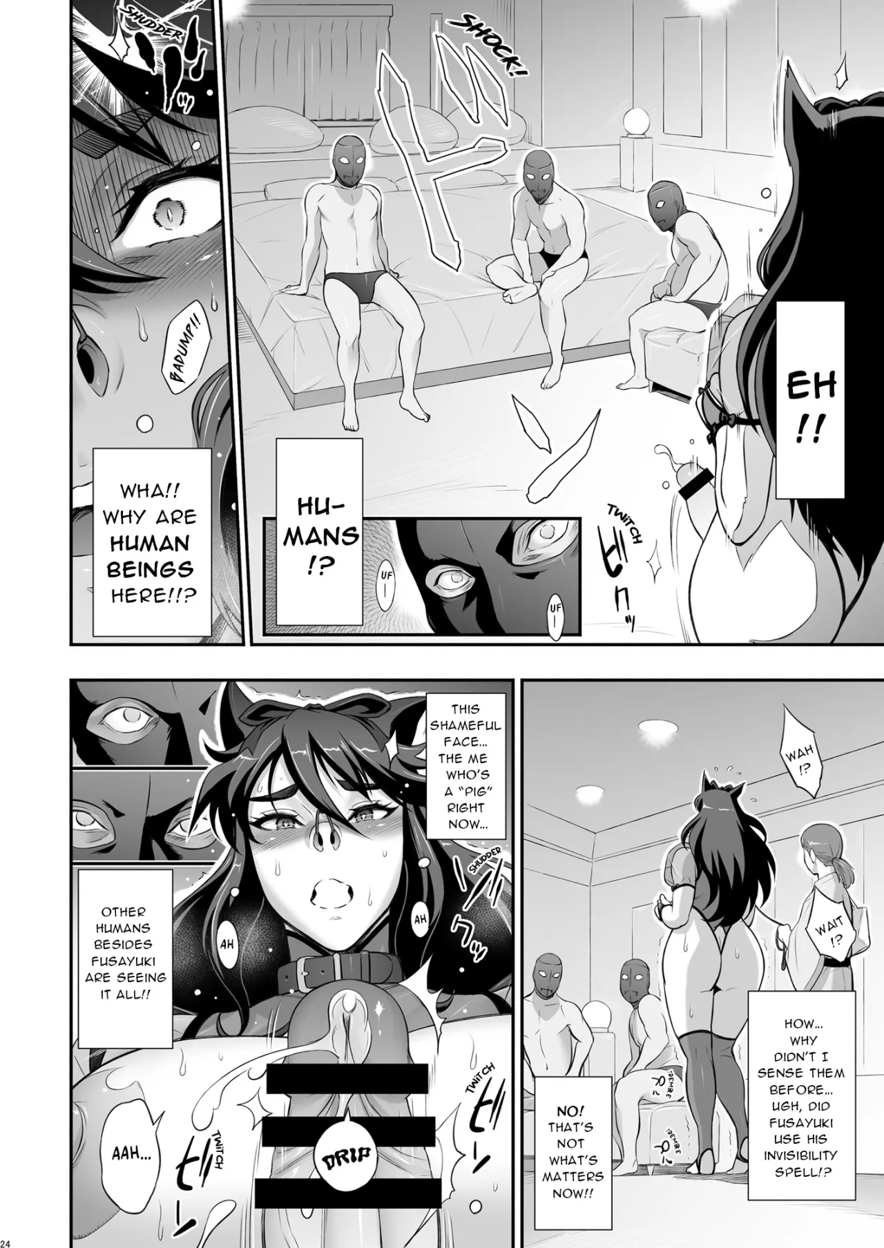 Nihon Tsuntsun Futanari Youko o Butabuta ni Shitsukechau Ohanashi 24