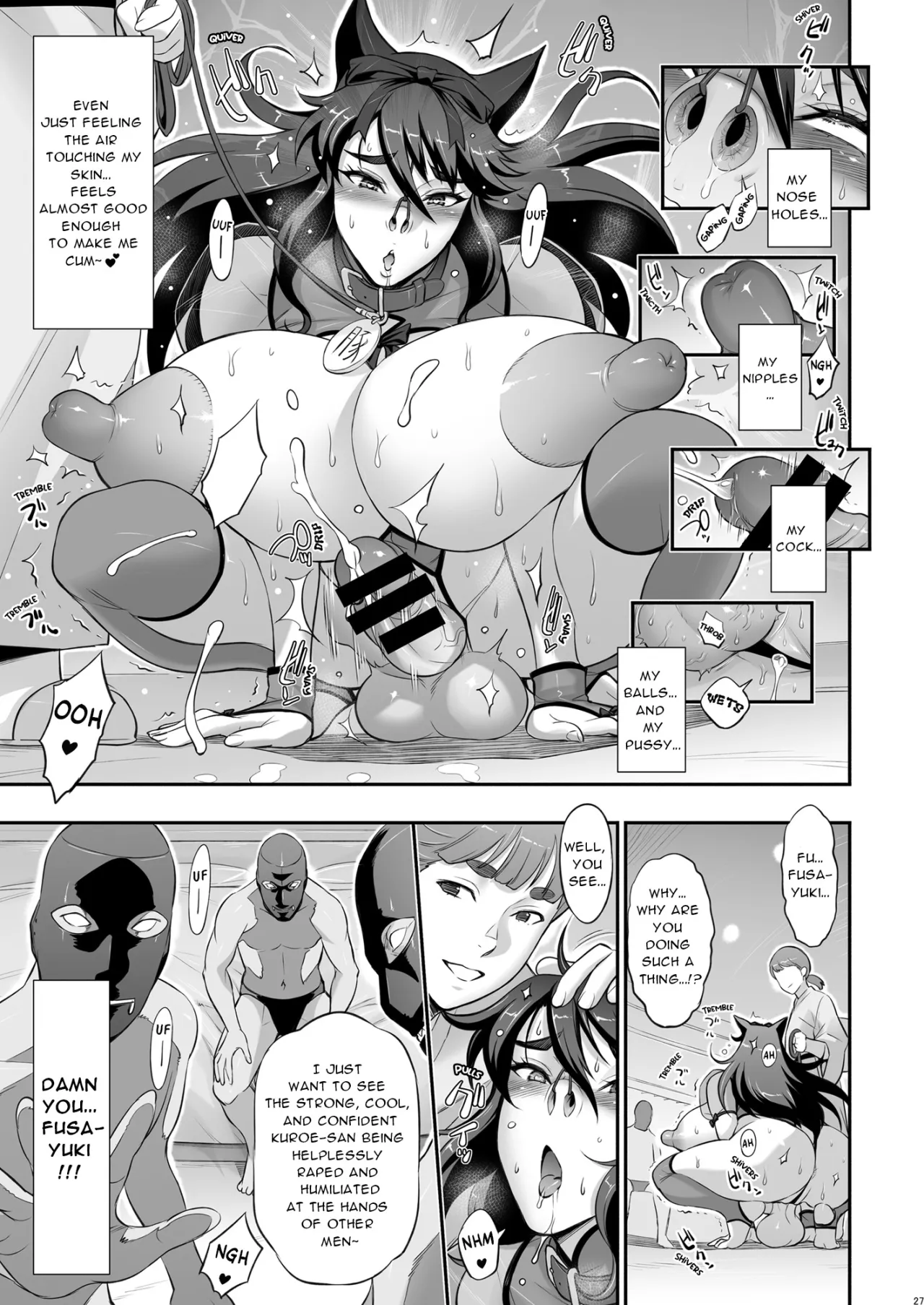 Nihon Tsuntsun Futanari Youko o Butabuta ni Shitsukechau Ohanashi 27
