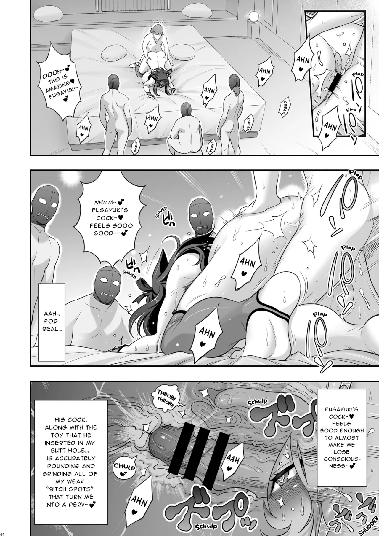 Nihon Tsuntsun Futanari Youko o Butabuta ni Shitsukechau Ohanashi 44